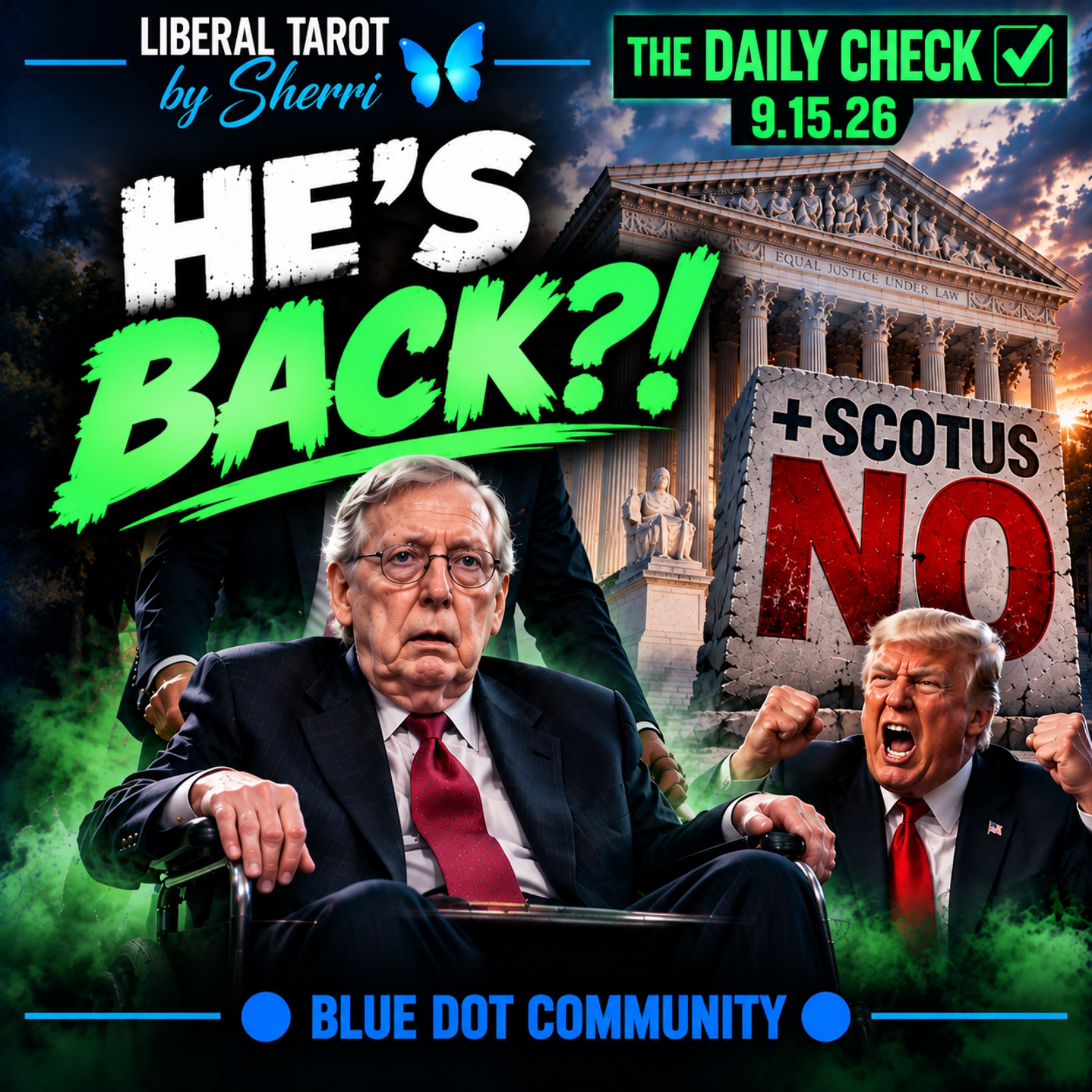 Daily ✅ 9.15.26 Mitch's Return, plus don being told NO by SCOTUS! episode artwork