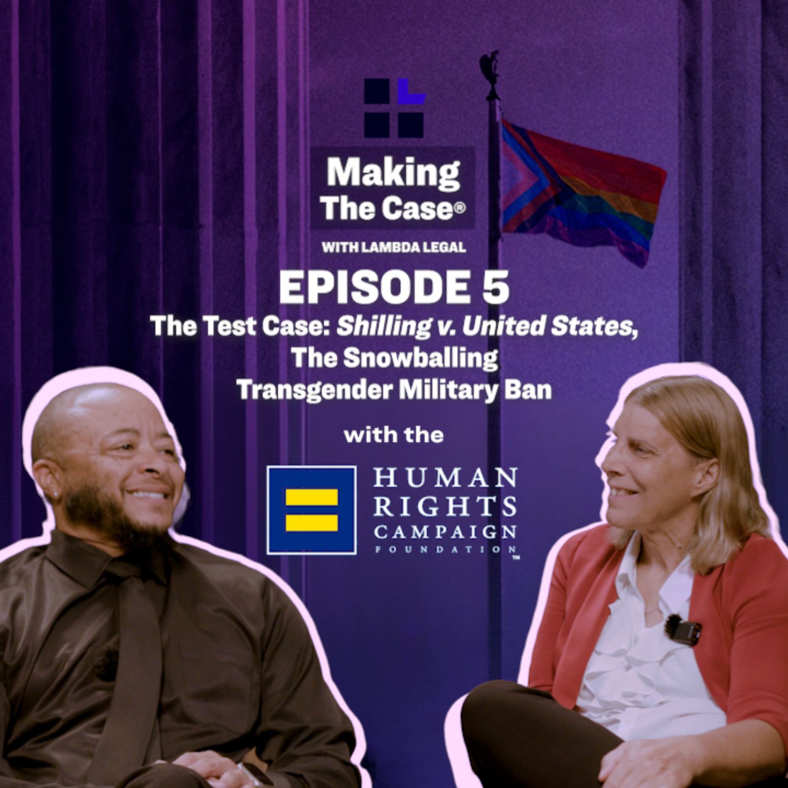 The Test Case: Shilling v. United States, The Snowballing Transgender Military Ban episode artwork
