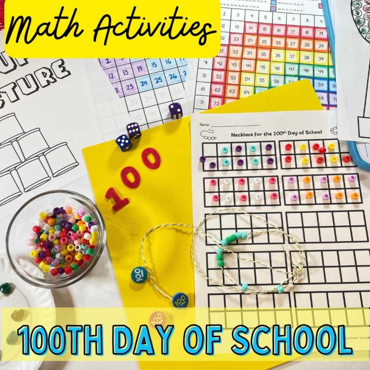 Ep: 28 Math Activities for the 100th Day of School