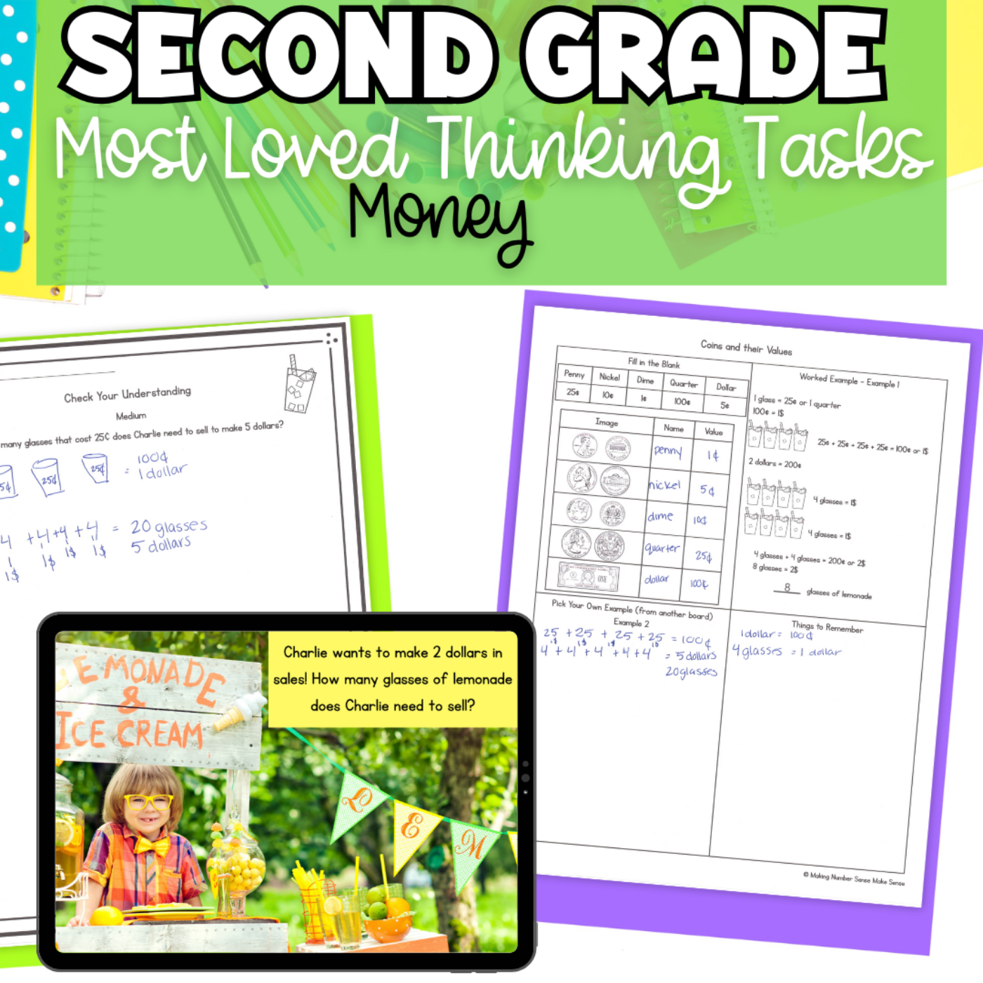 Ep 57: 5 Low-Floor High-Ceiling Math Tasks: Second Grade Building Thinking Classrooms Tasks episode artwork