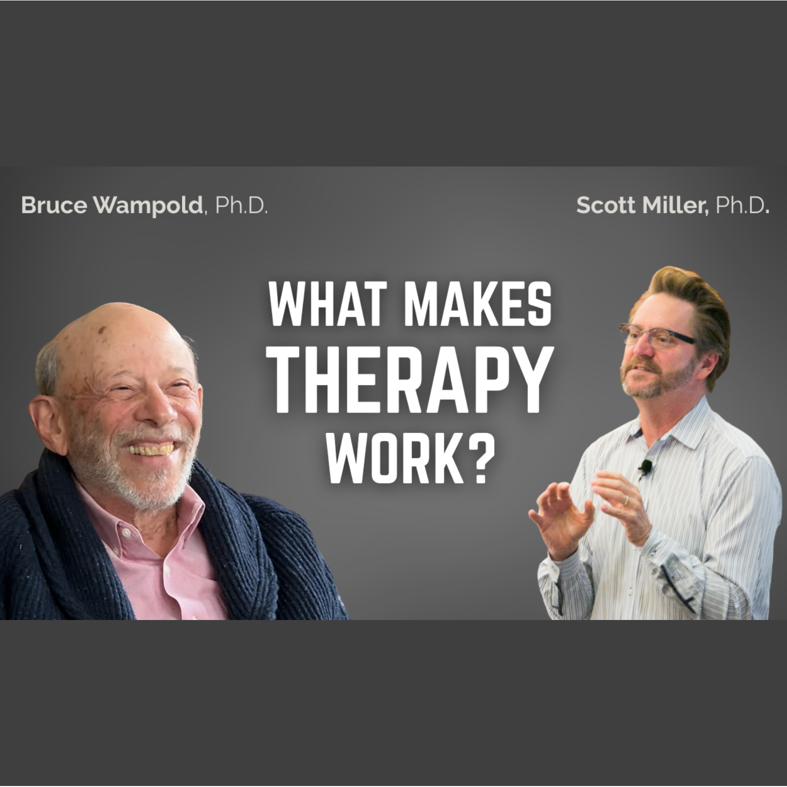 Making Therapy Better
