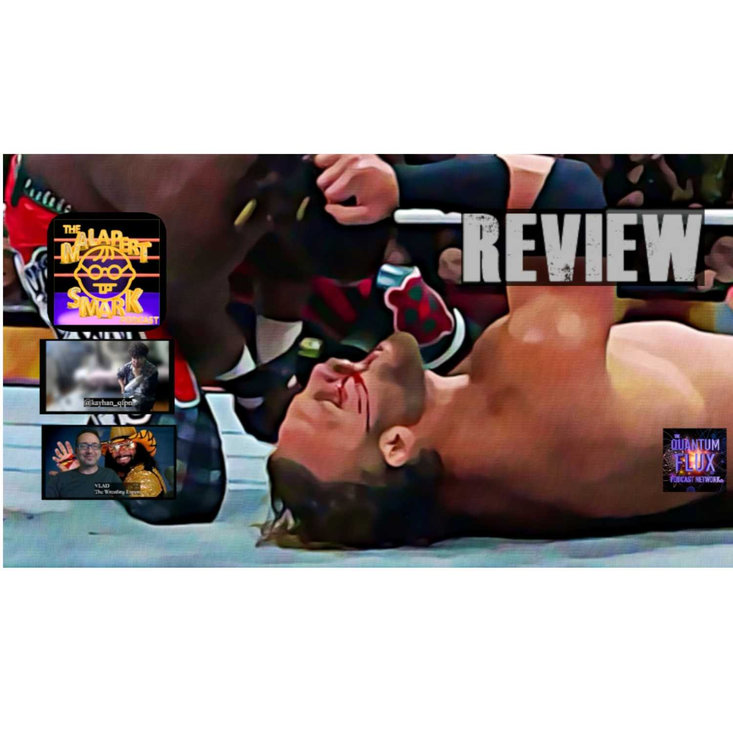 #45 Hangman Page Drinks Swerve's Blood During Match at AEW Full Gear November 18, 2023 episode artwork
