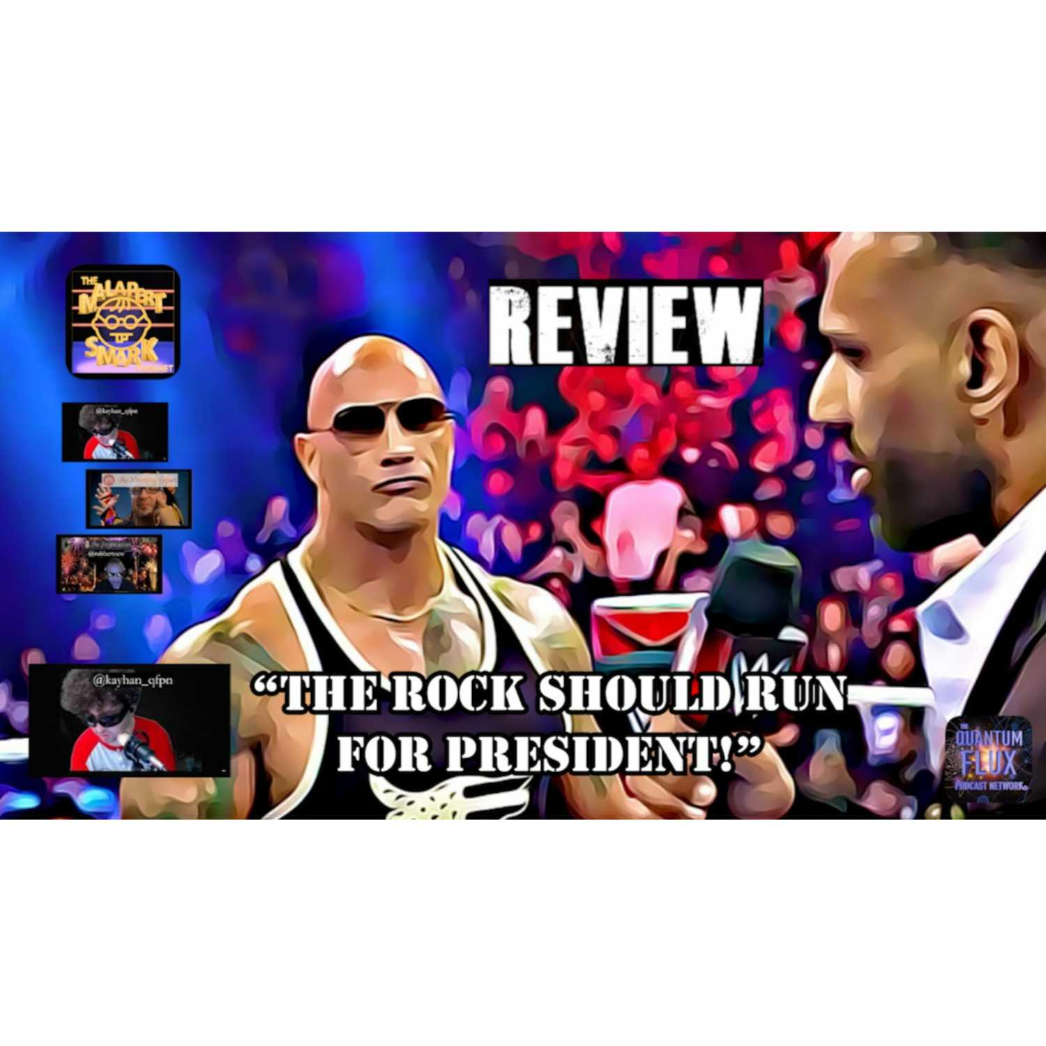 #69 The Rock Interrupts Jinder Mahal's Anti-America Promo on WWE RAW Day 1 January 1, 2024 episode artwork