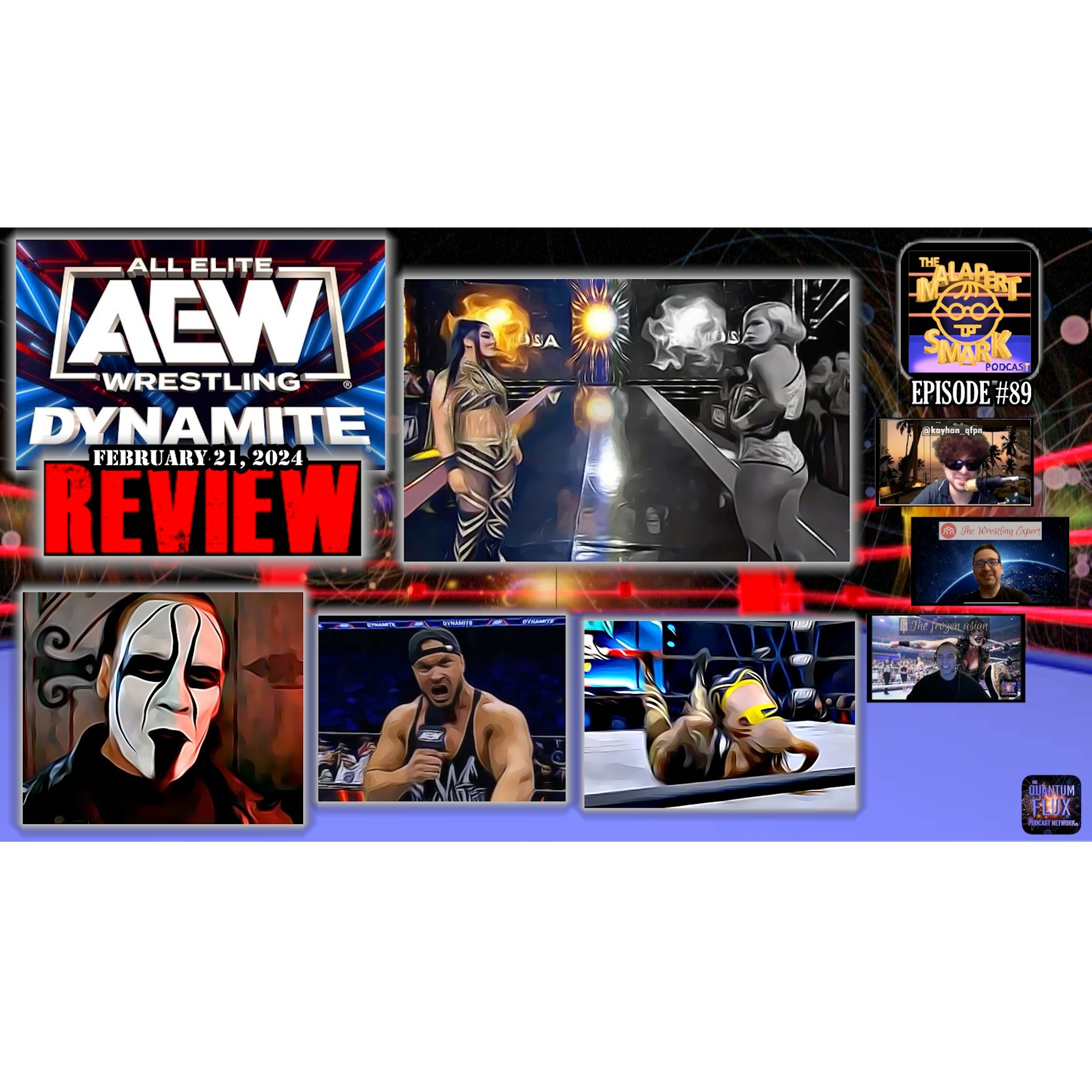 #89 AEW Dynamite February 21, 2024 REVIEW episode artwork