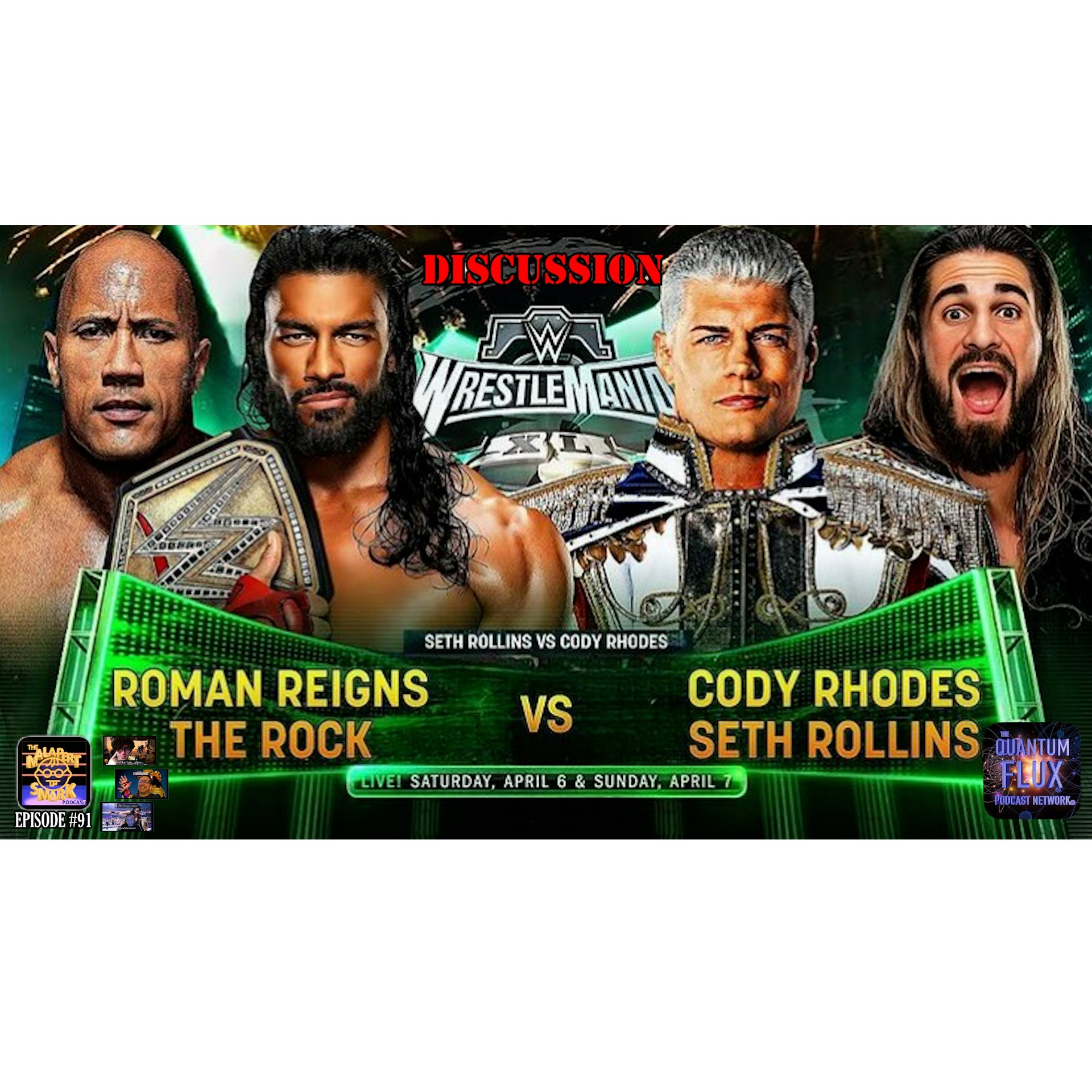 #91 Road To WrestleMania 2024 Pt. 6 - Major Tag Match Set For Mania Night 1 episode artwork