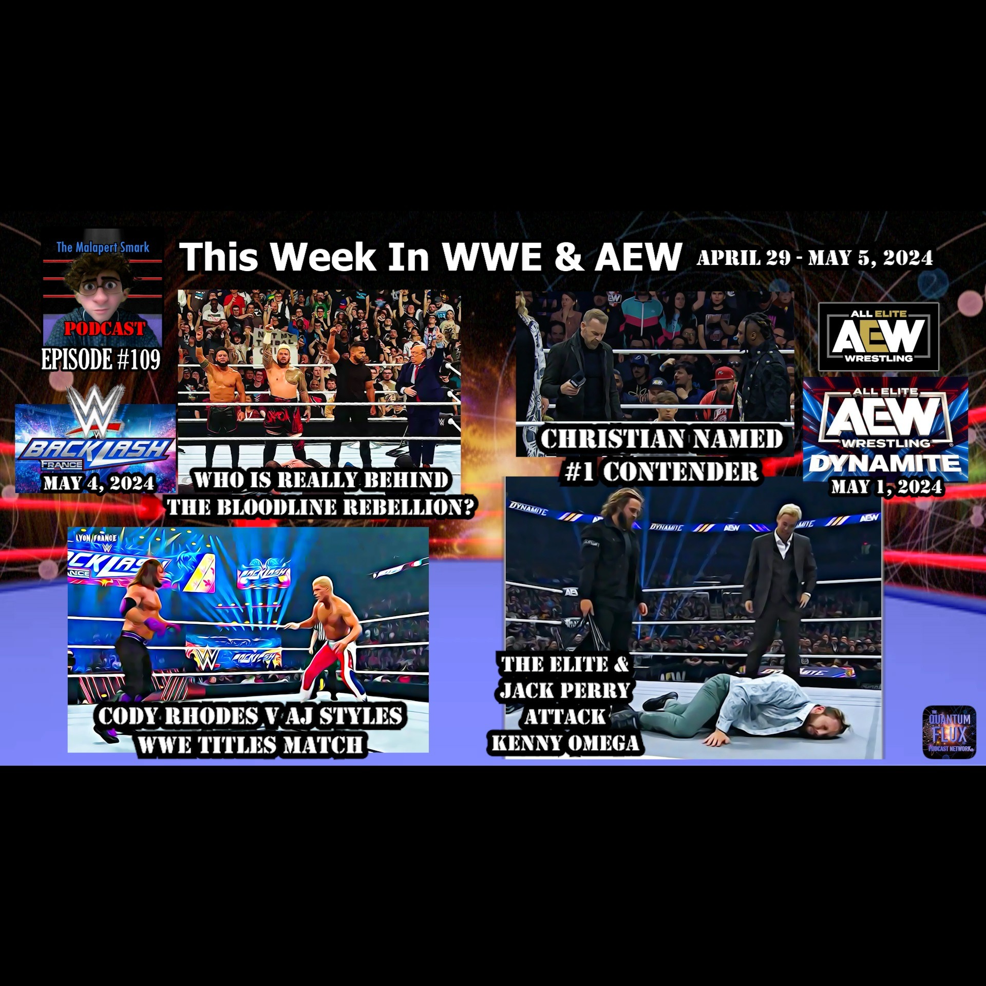 #109 This Week In WWE & AEW - April 29 - May 5, 2024 episode artwork