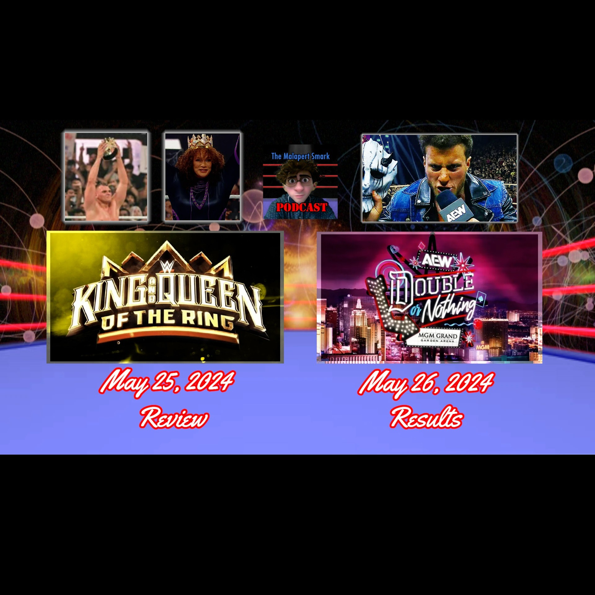 #112 - King & Queen of the Ring REVIEW + Double or Nothing Results episode artwork