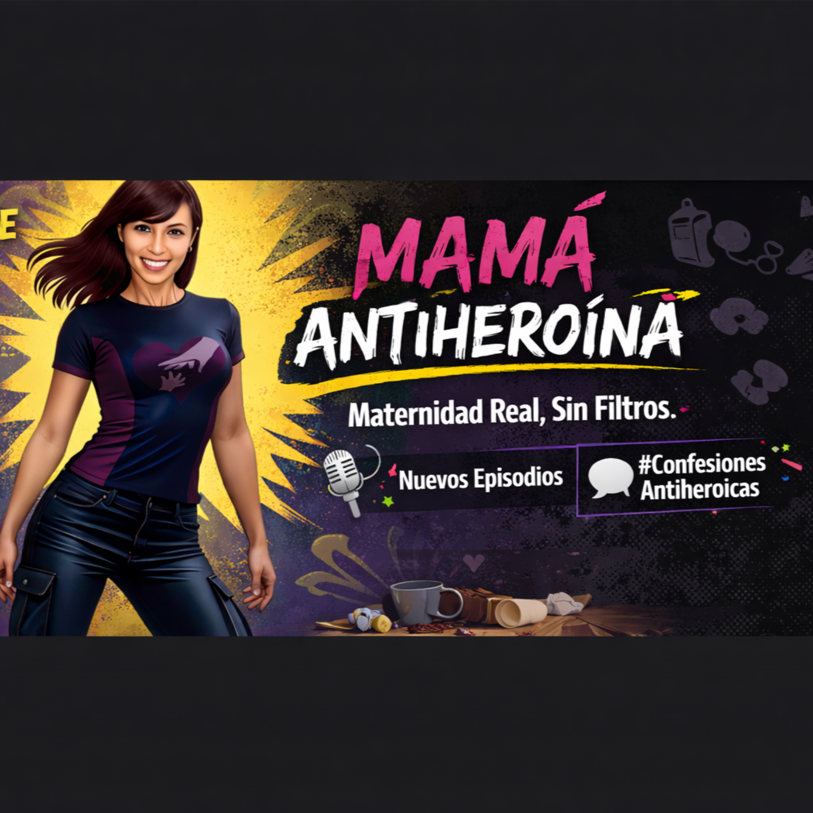 Mamá antiheroína podcast artwork