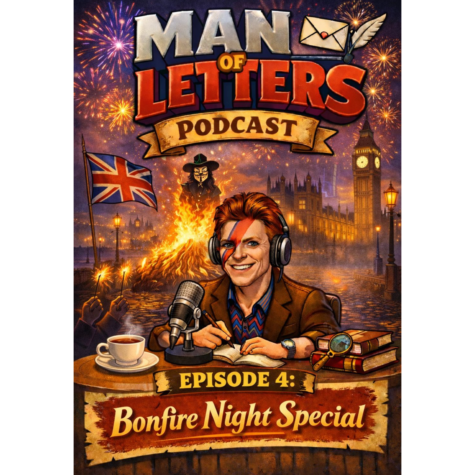 Bonfire special episode artwork