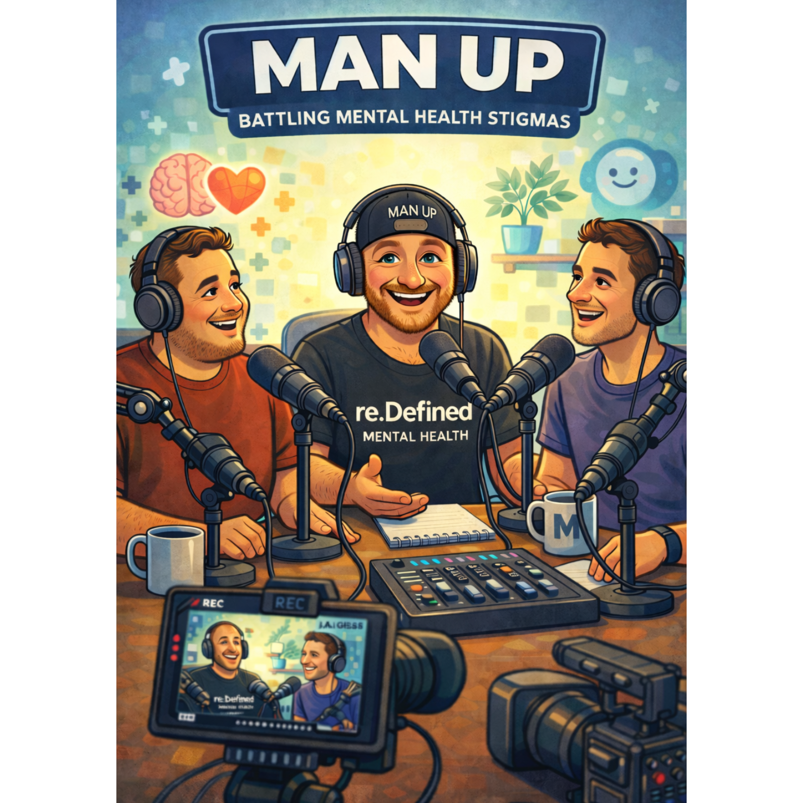 Man Up - ''Battling Mental Health Stigma's'' podcast artwork