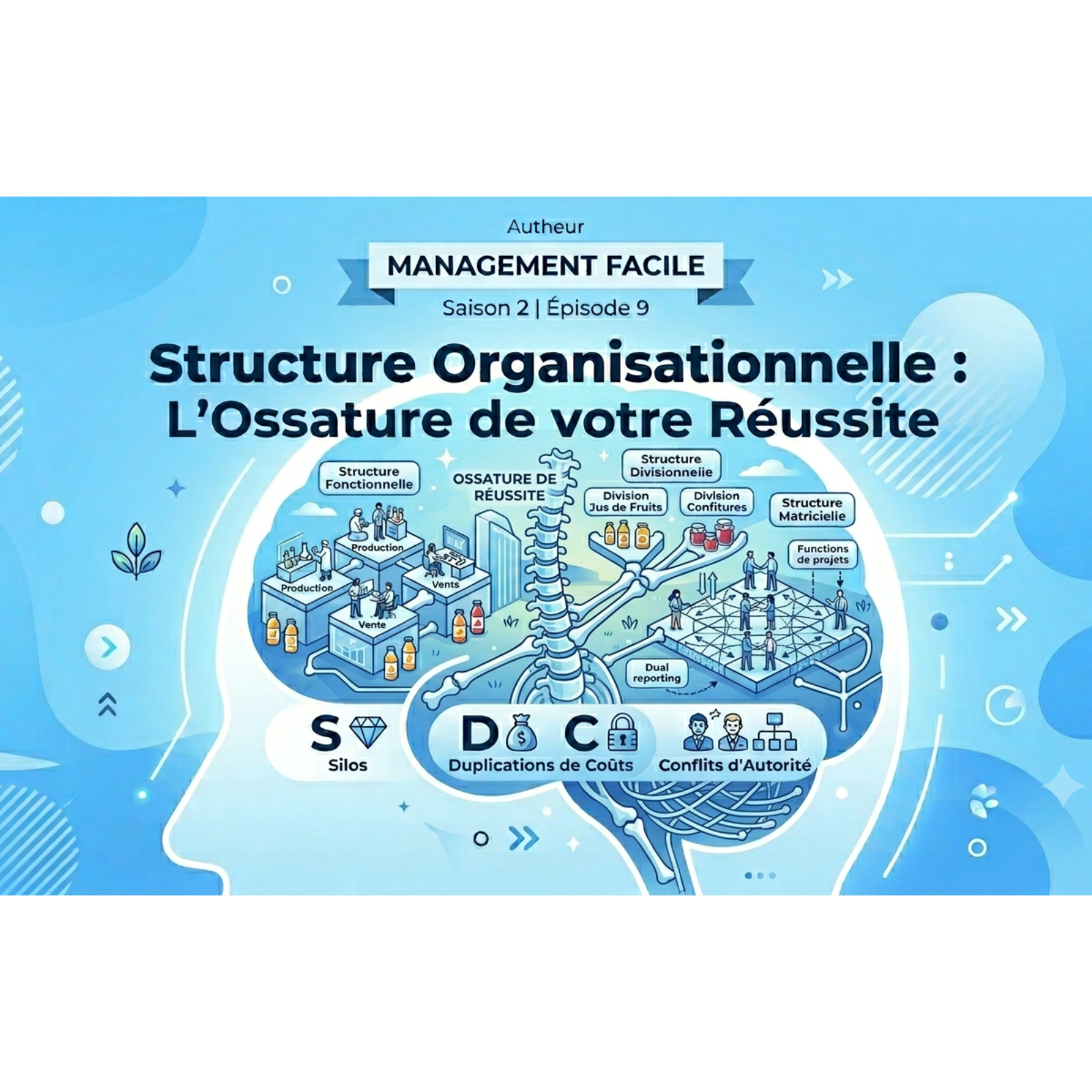 Structure Organisationnelle : L'Ossature de votre Réussite  episode artwork