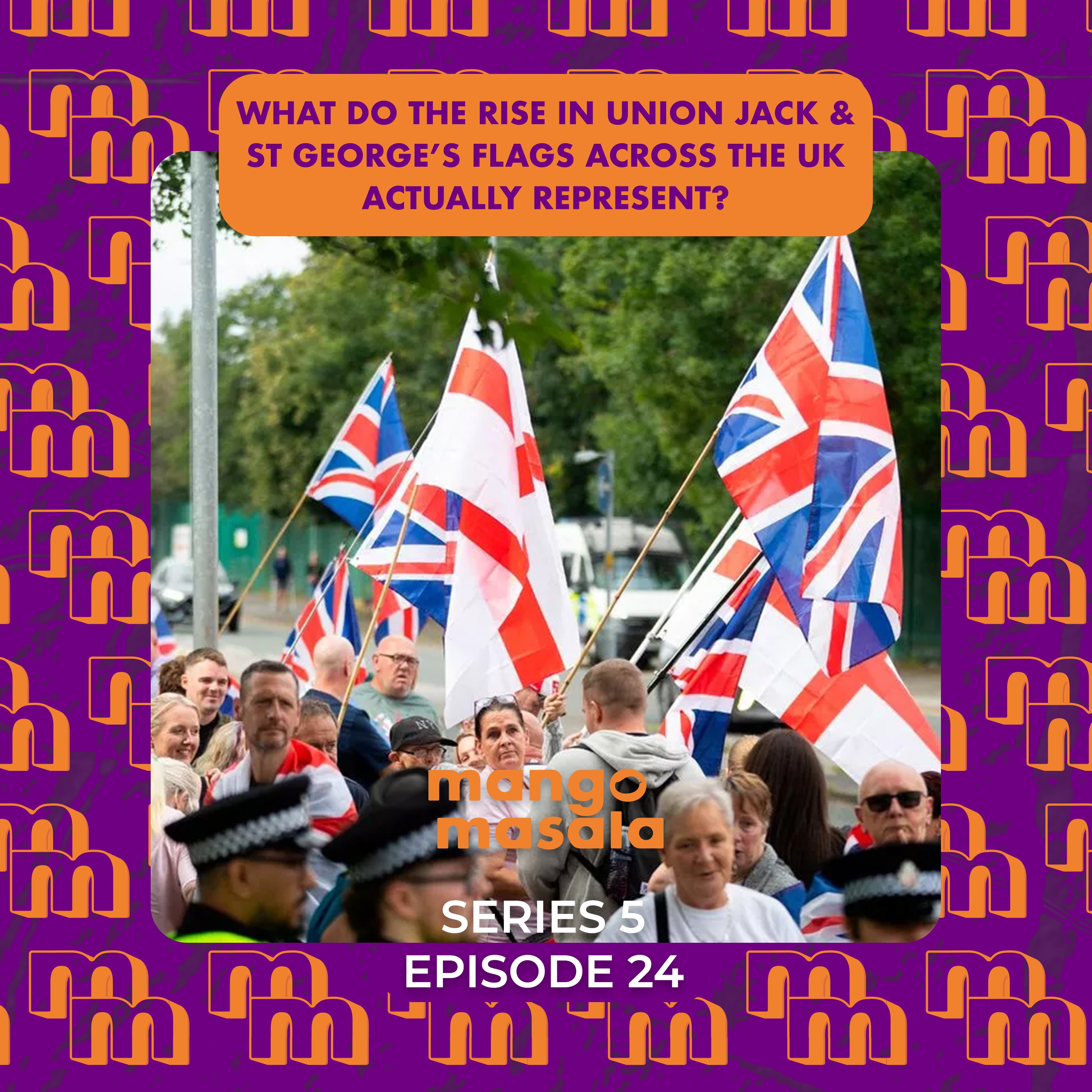 What do the rise in Union Jack & St George's flags across the UK actually represent?