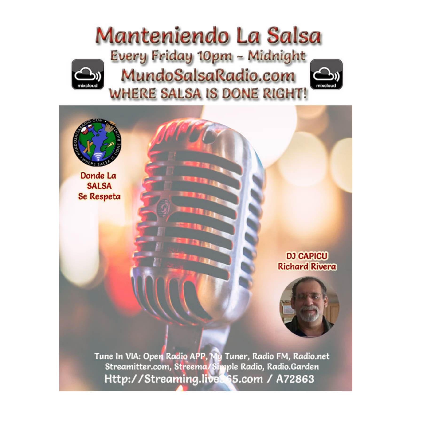 Manteniendo La Salsa DJ Capicu 07-24-26 MLS#381MSR#421 Salsa De La Diversa episode artwork