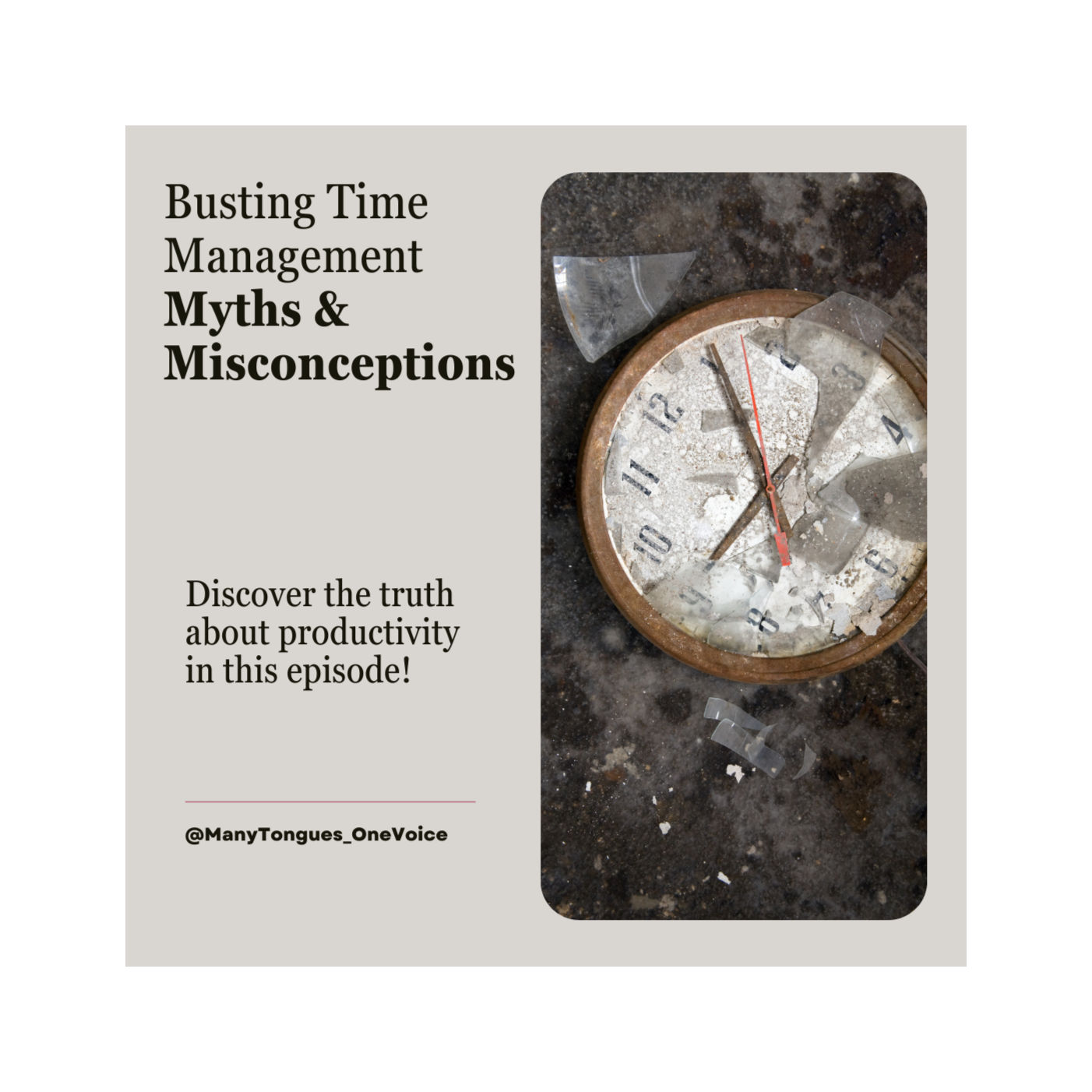 Time Management Myths & Misconceptions