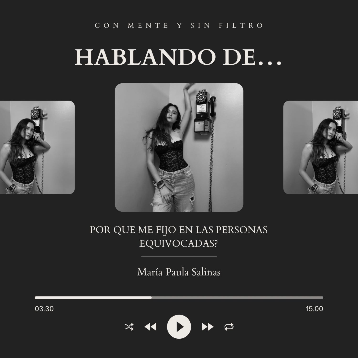 POR QUÉ ME FIJO EN LAS PERSONAS EQUIVOCADAS?