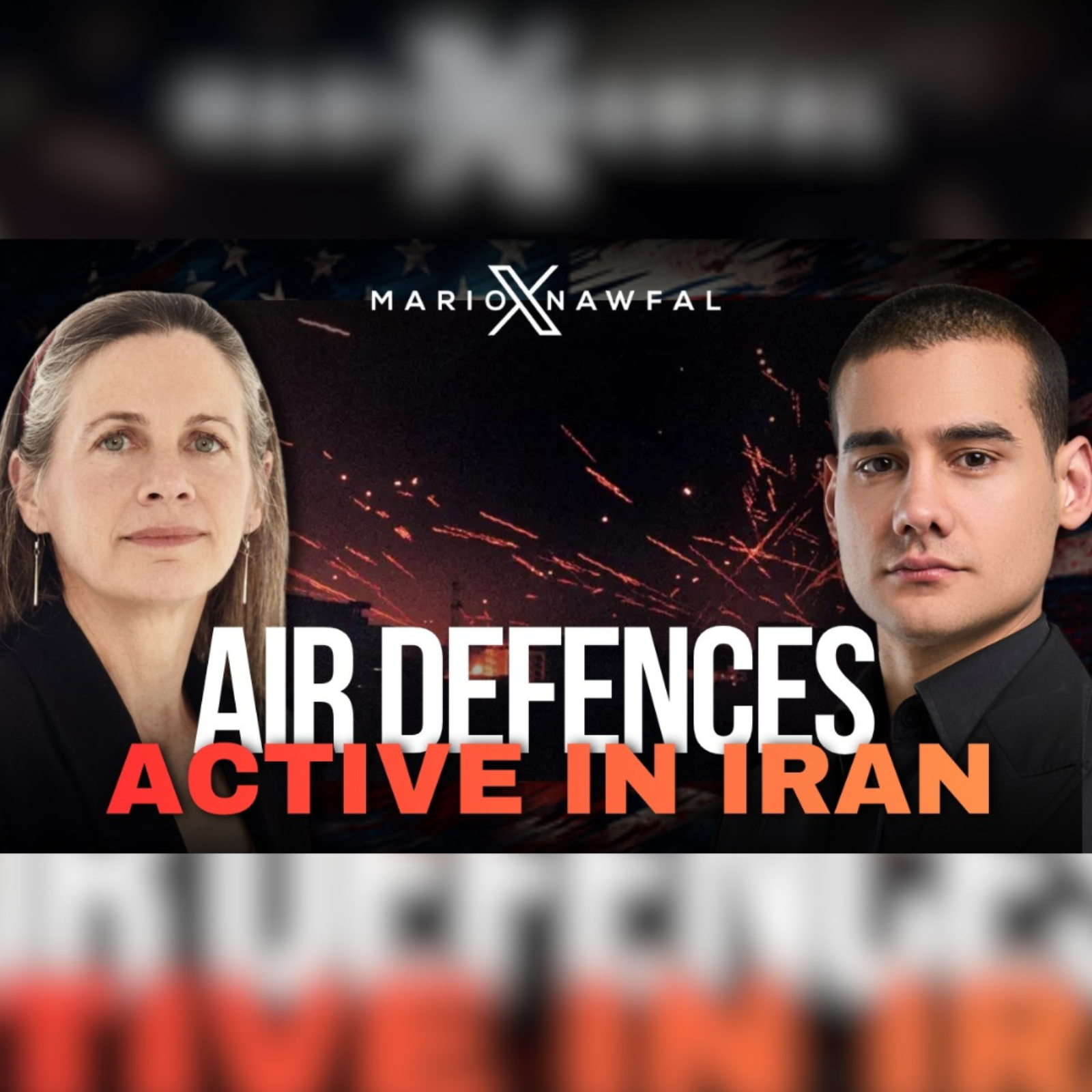 EXPLOSIONS HEARD IN TEHRAN, AIR DEFENCES ACTIVE - w/ Lt. Col. Karen Kwiatowski On Iran War