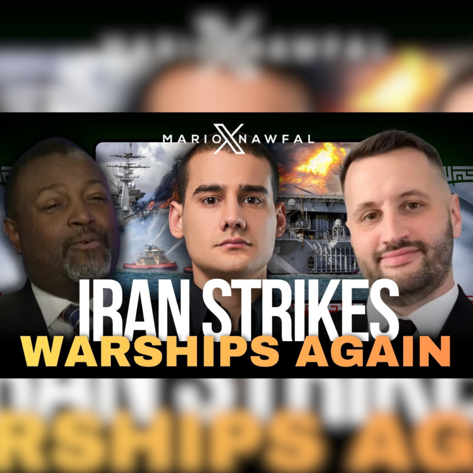 IRAN STRIKES U.S. WARSHIPS AGAIN- w/ Fmr. US Navy Malcolm Nance & Stefano Ritondale episode artwork