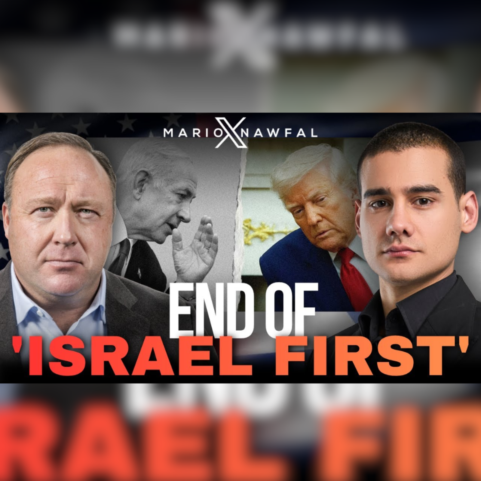TRUMP TURNS ON NETANYAHU - w/ Alex Jones