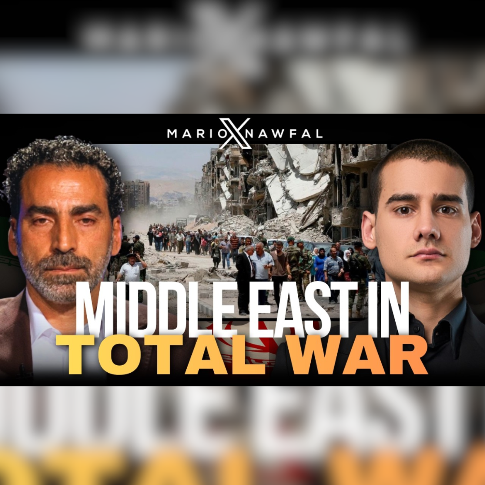 U.S. BOMBS IRANIAN CITIES AS ISRAEL PLANS GAZA SETTLEMENTS - w/ Laith Marouf episode artwork