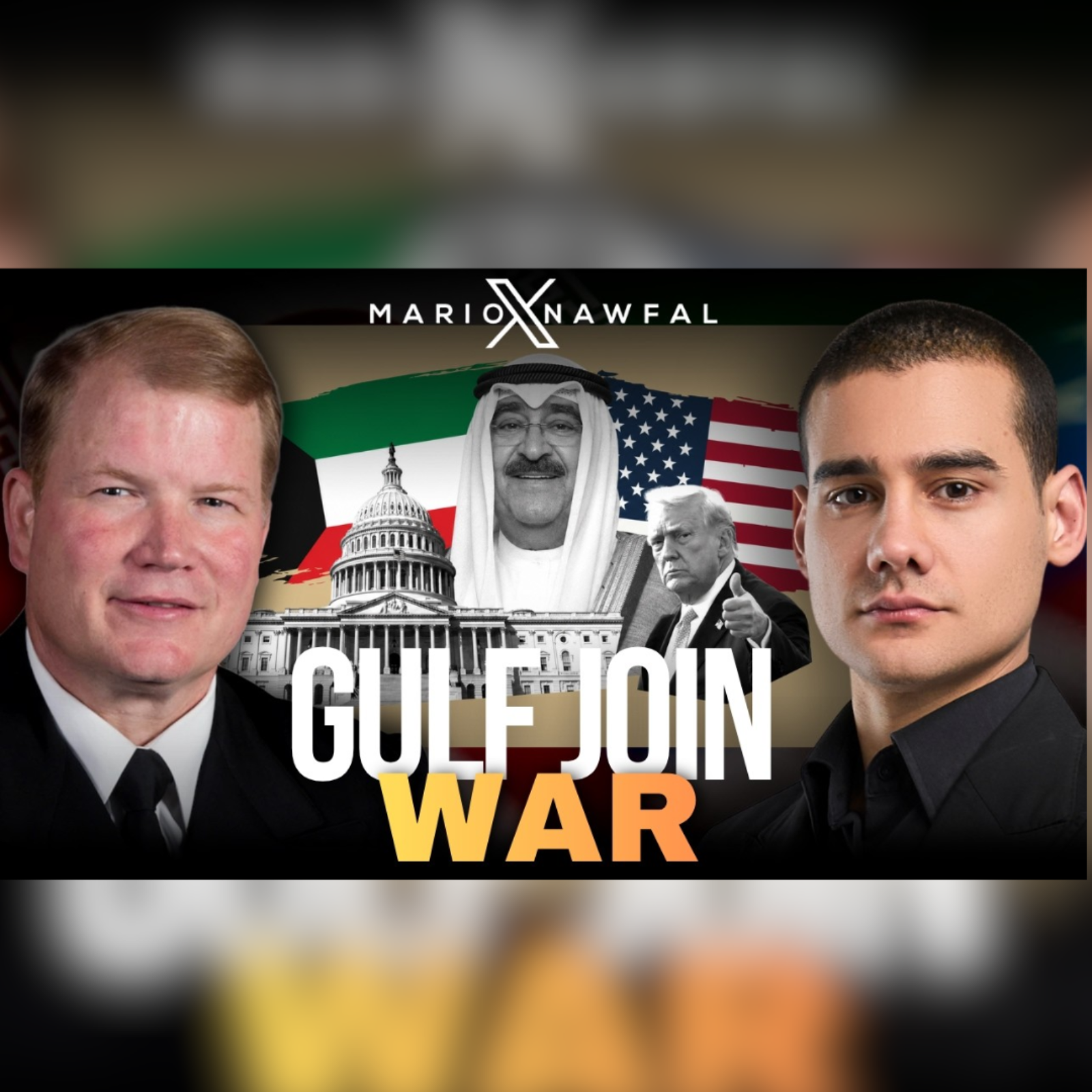 BREAKING: KUWAIT AND BAHRAIN BOMB IRAN, TRUMP SENDS BOMBERS - w/ Admiral Mark Montgomery episode artwork