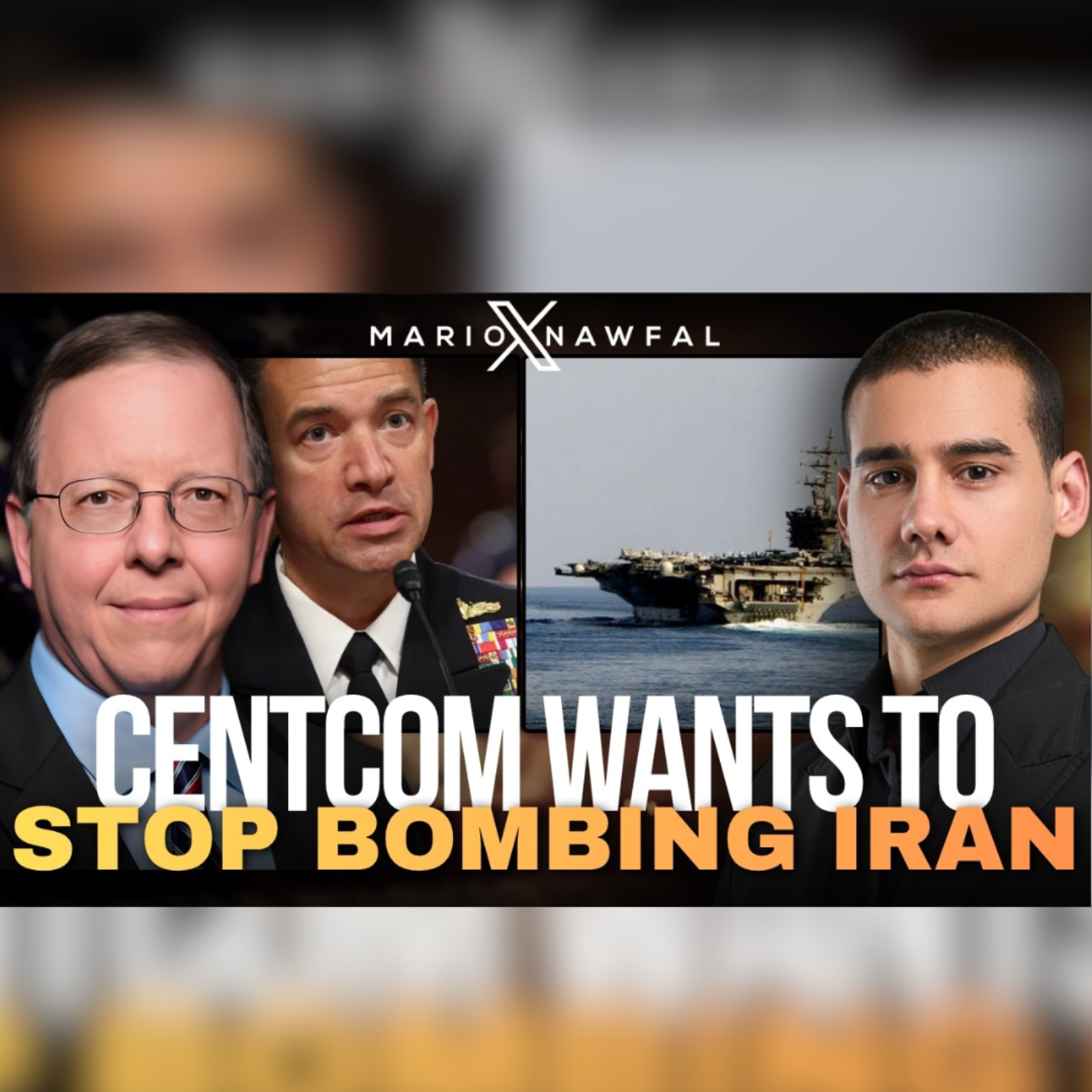 BREAKING: TOP U.S. COMMANDER WANTS TO HALT THE IRAN BOMBING — w/ Prof. Robert Pape episode artwork