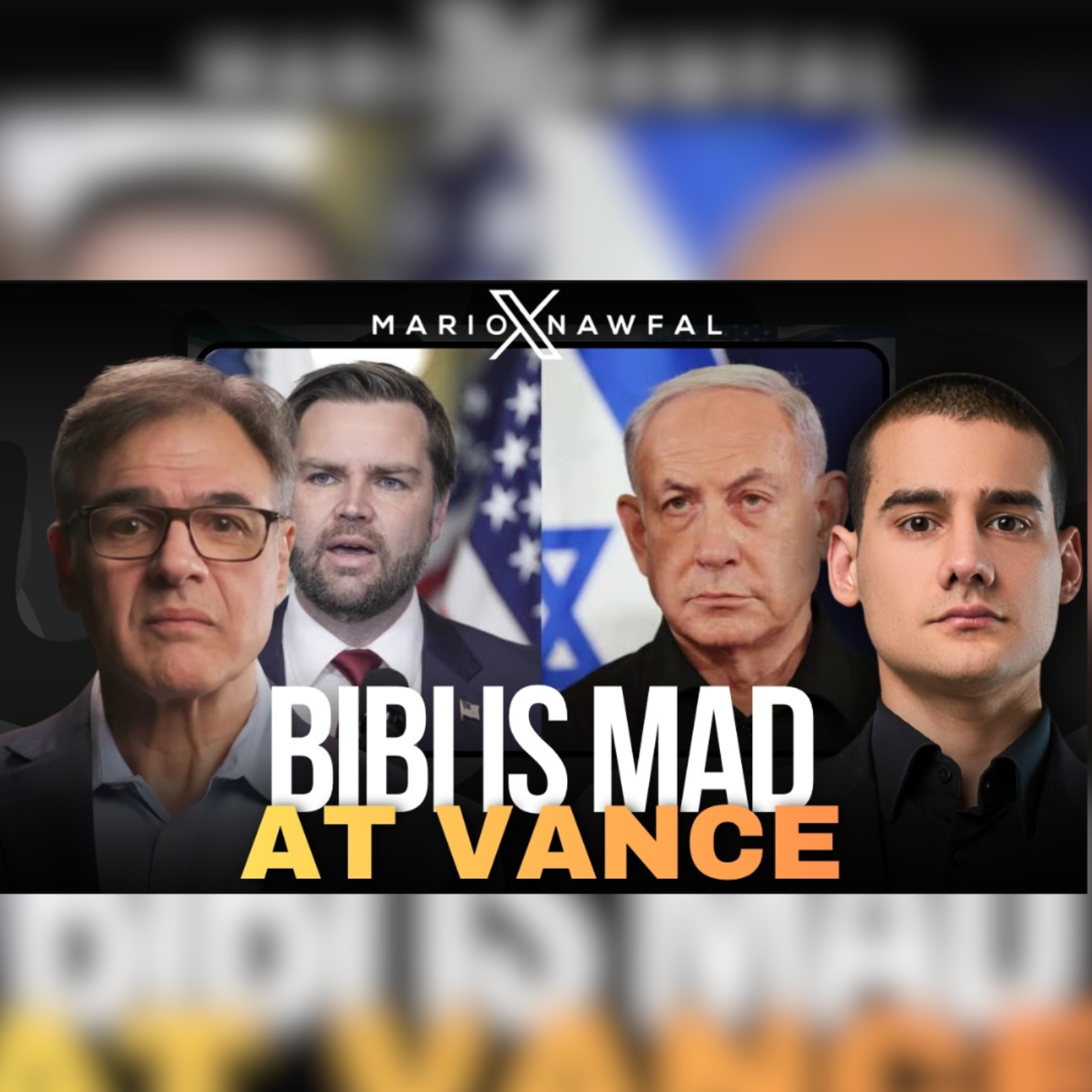 BIBI CONFRONTS VANCE BEHIND CLOSED DOORS OVER "ANTI-ISRAEL" STANCE - w/ Fmr. CIA's John Kiriakou