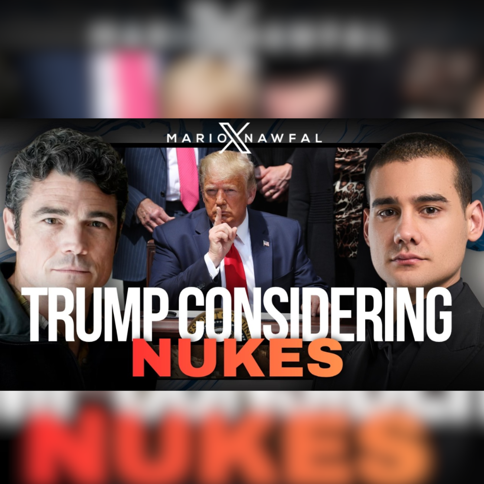 TRUMP DISCUSSING NUKING IRAN, IRAN BOMBS UAE, ISRAEL BOMBS SYRIA - w/ Joe Kent episode artwork