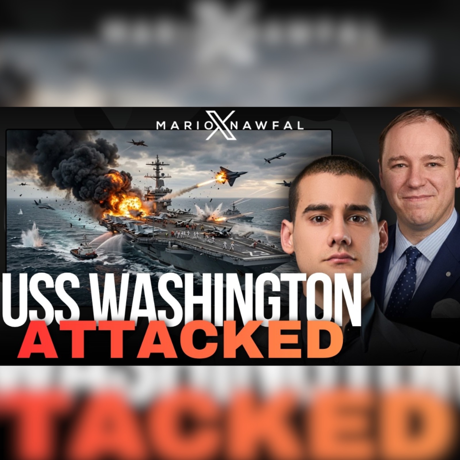 IRAN FIRES MISSILES AT U.S. AIRCRAFT CARRIER, FORCING EVASIVE MANEUVERS