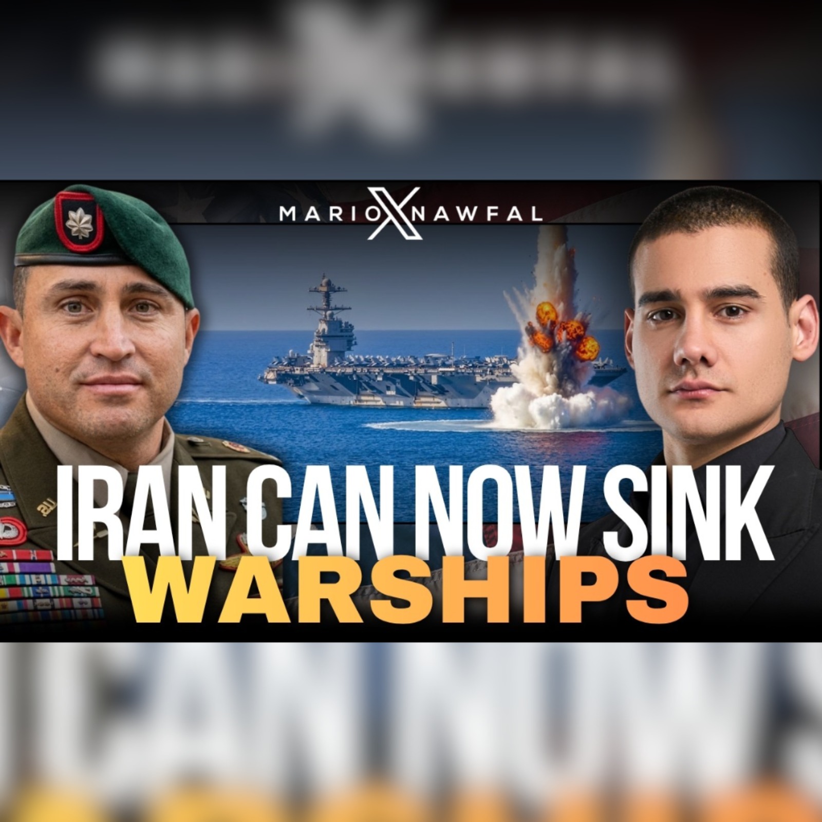 IRAN FIRES NEW UNINTERCEPTABLE MISSILE AT USS WASHINGTON – w/ Lt. Col. Anthony Aguilar