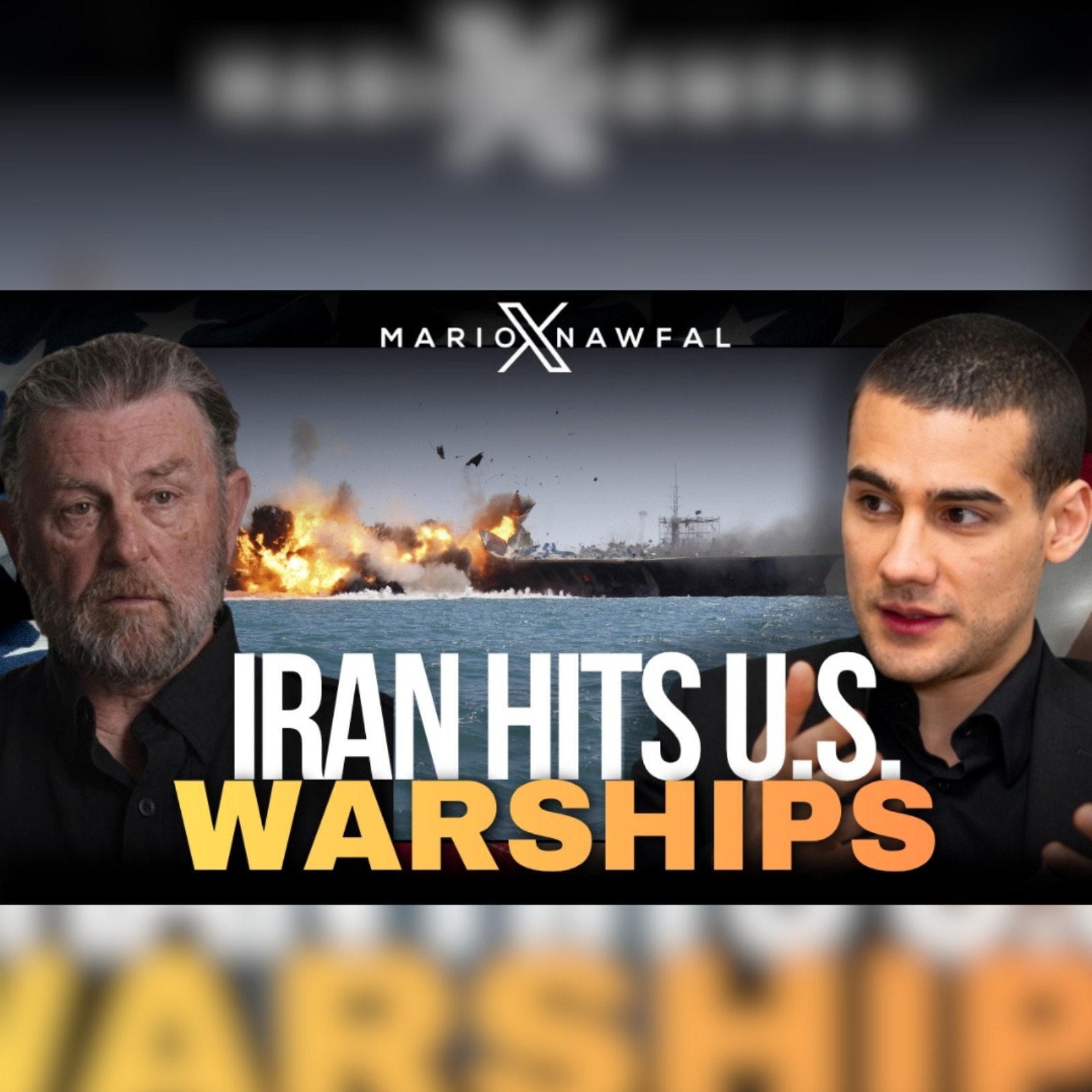 IRAN CLAIMS IT STRUCK TWO U.S. NAVY DESTROYERS WITH ANTI-SHIP MISSILES – w/ Fmr. CIA Larry Johnson episode artwork