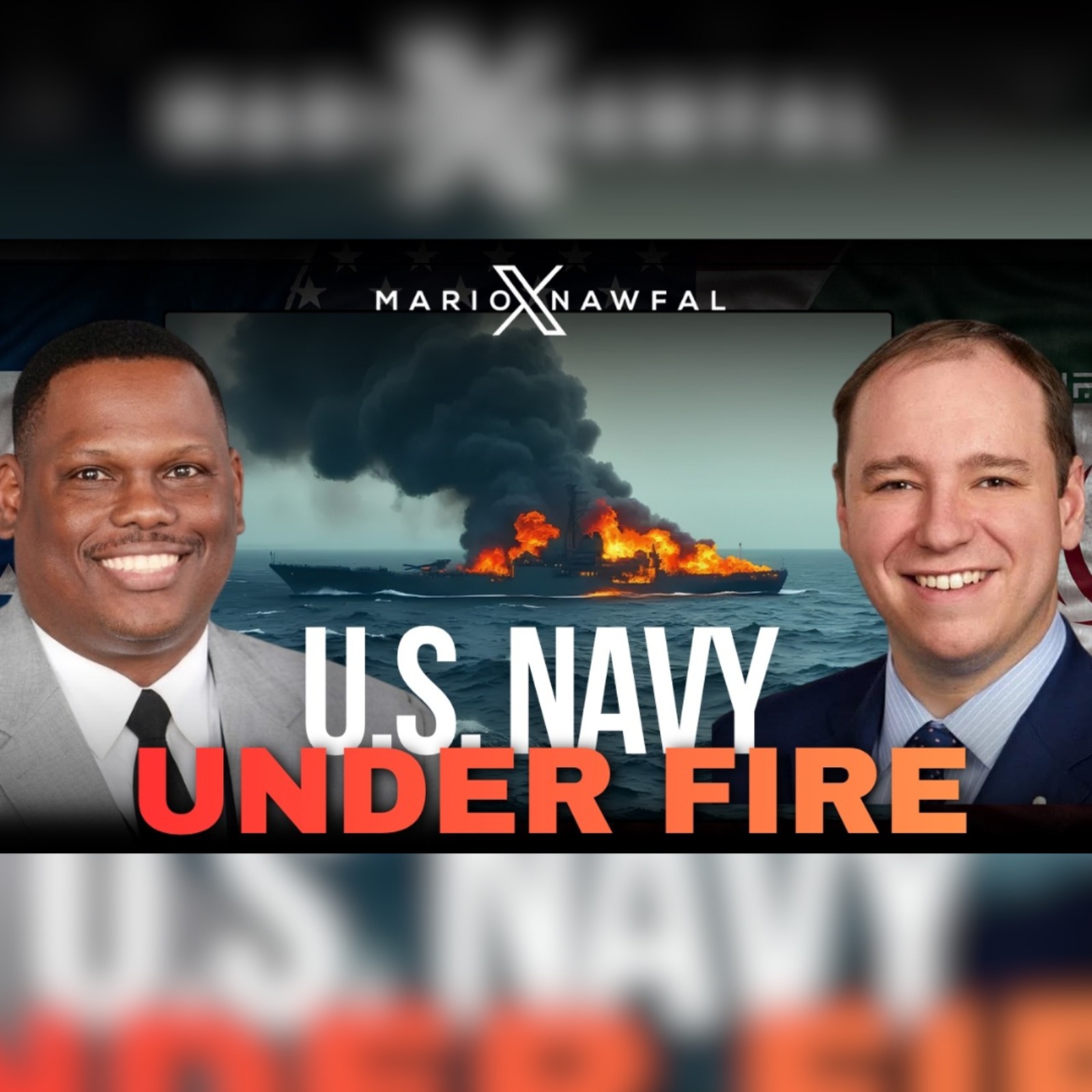 IRAN TESTS U.S. NAVY DEFENSES WITH MISSILE SWARM – w/ Retd. Navy Cmdr. Bobby Jones episode artwork