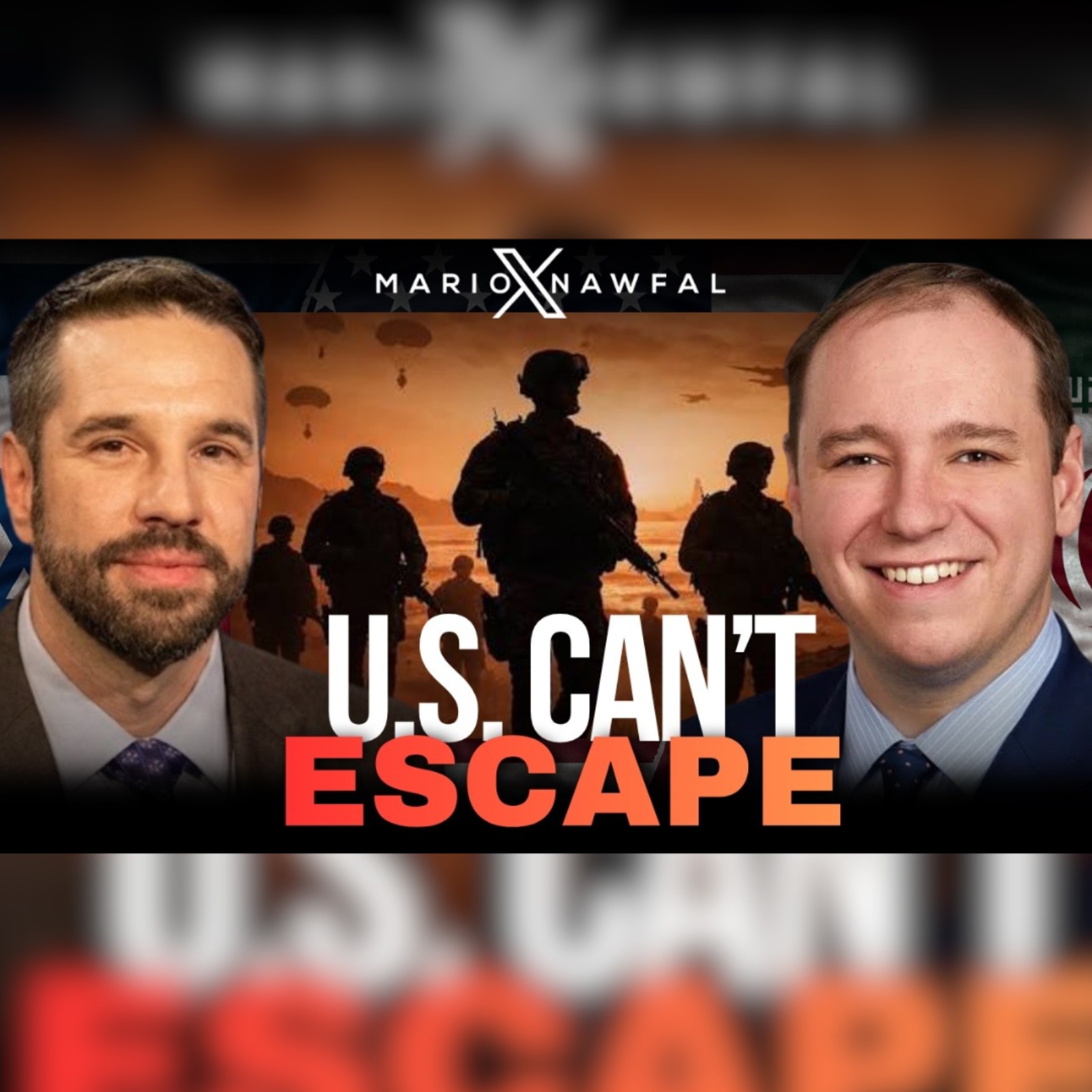 50,000 U.S. TROOPS ARE STUCK IN AN IRAN WAR WITH NO END – w/ Fmr. U.S. Marine Matthew Hoh episode artwork