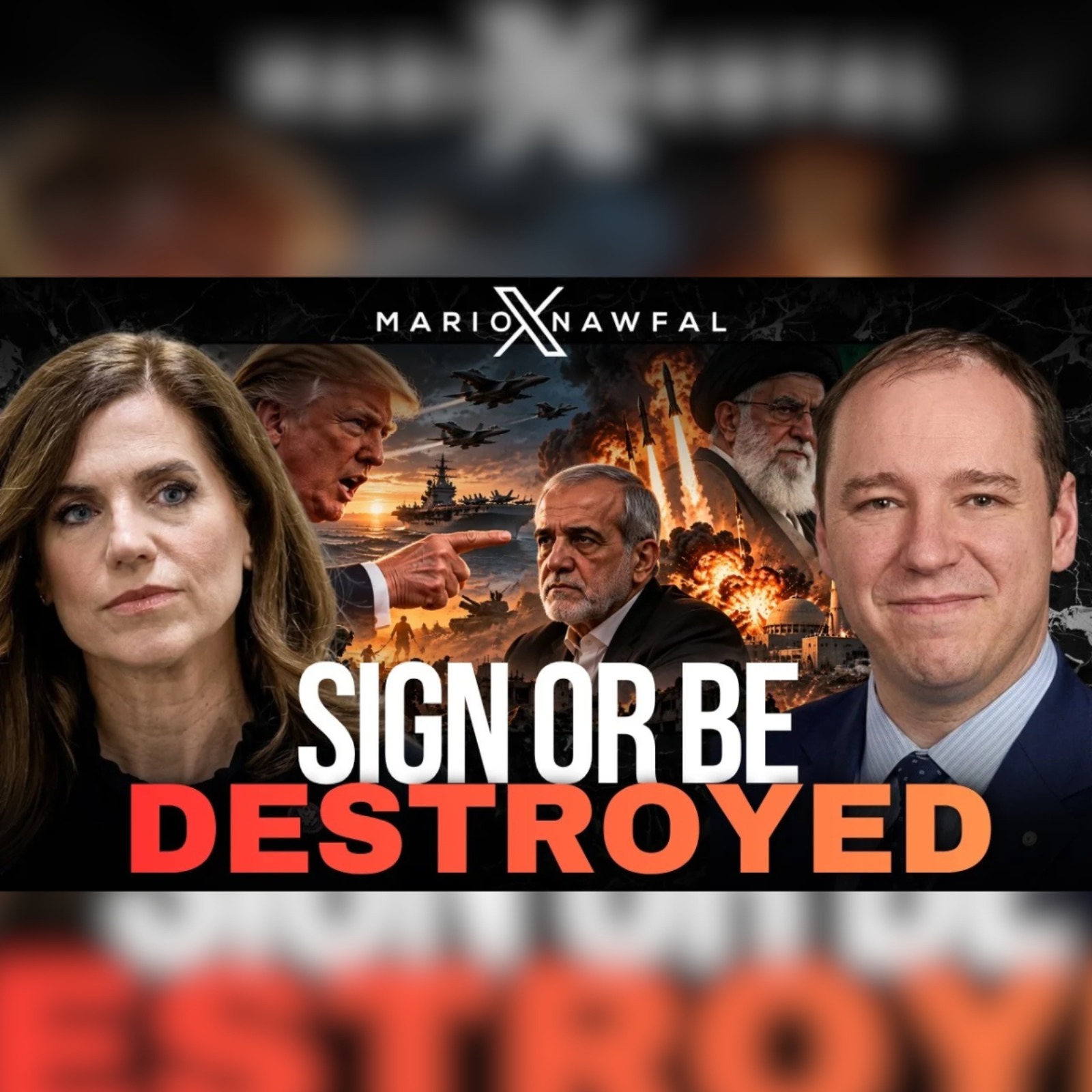 TRUMP: 'IRAN SIGNS THE DEAL, OR IT WON'T EXIST ANY LONGER - w/ Nancy Mace