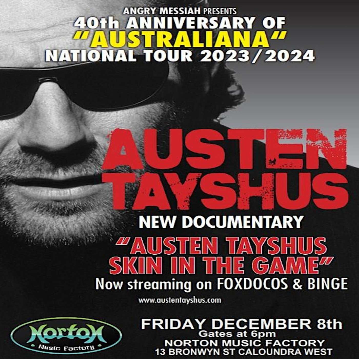 Austen Tayshus live from the back of a limo! episode artwork