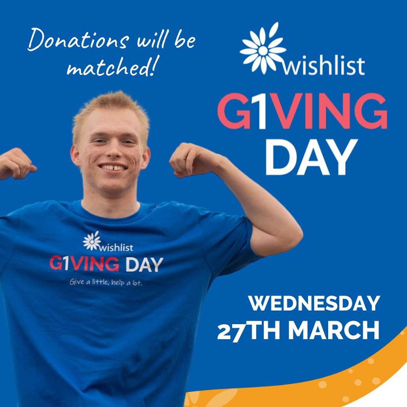 Teenage Cancer survivor Jeremy explains how you can  DOUBLE the difference this Wishlist Giving Day episode artwork