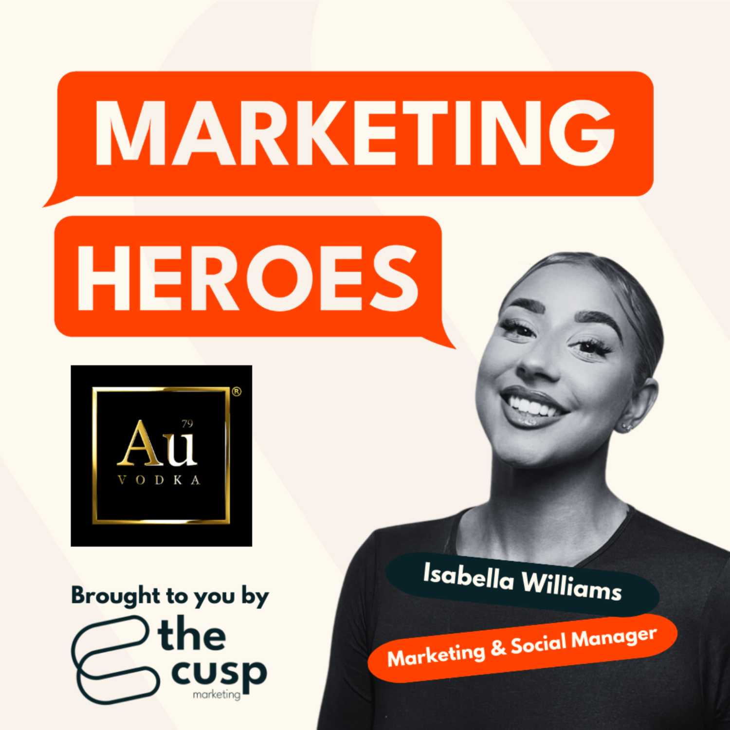 Ep 1: Marketing Heroes - with Isabella Williams - Marketing & Social Manager - AU Vodka episode artwork