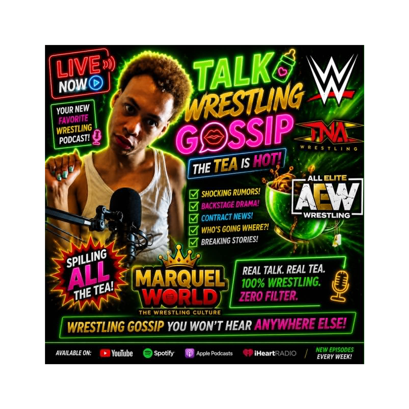 Clash and wrestling messy gossip! episode artwork