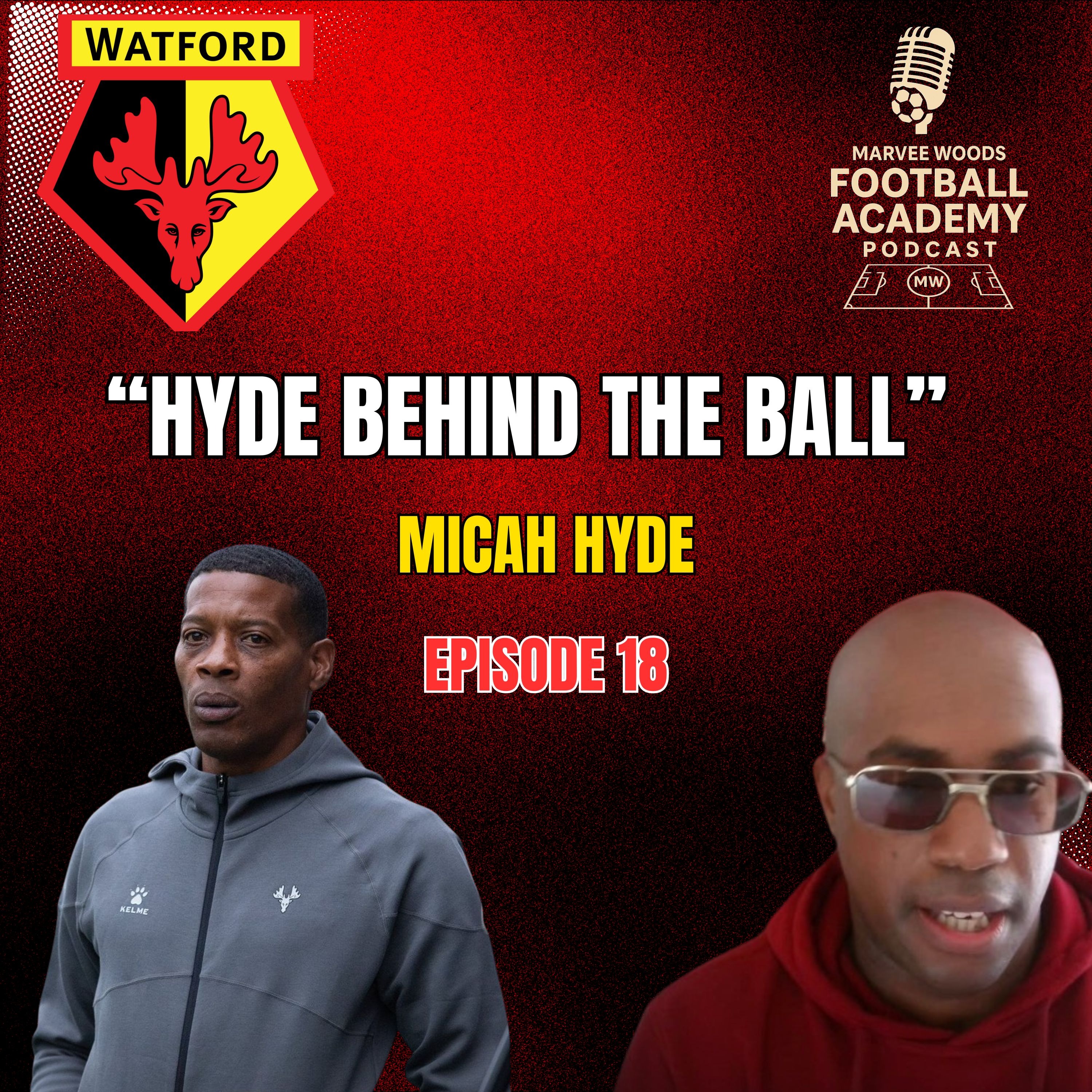 Watford FC Head Of Academy Coaching Development - Micah Hyde ("Hyde Behind The Ball")