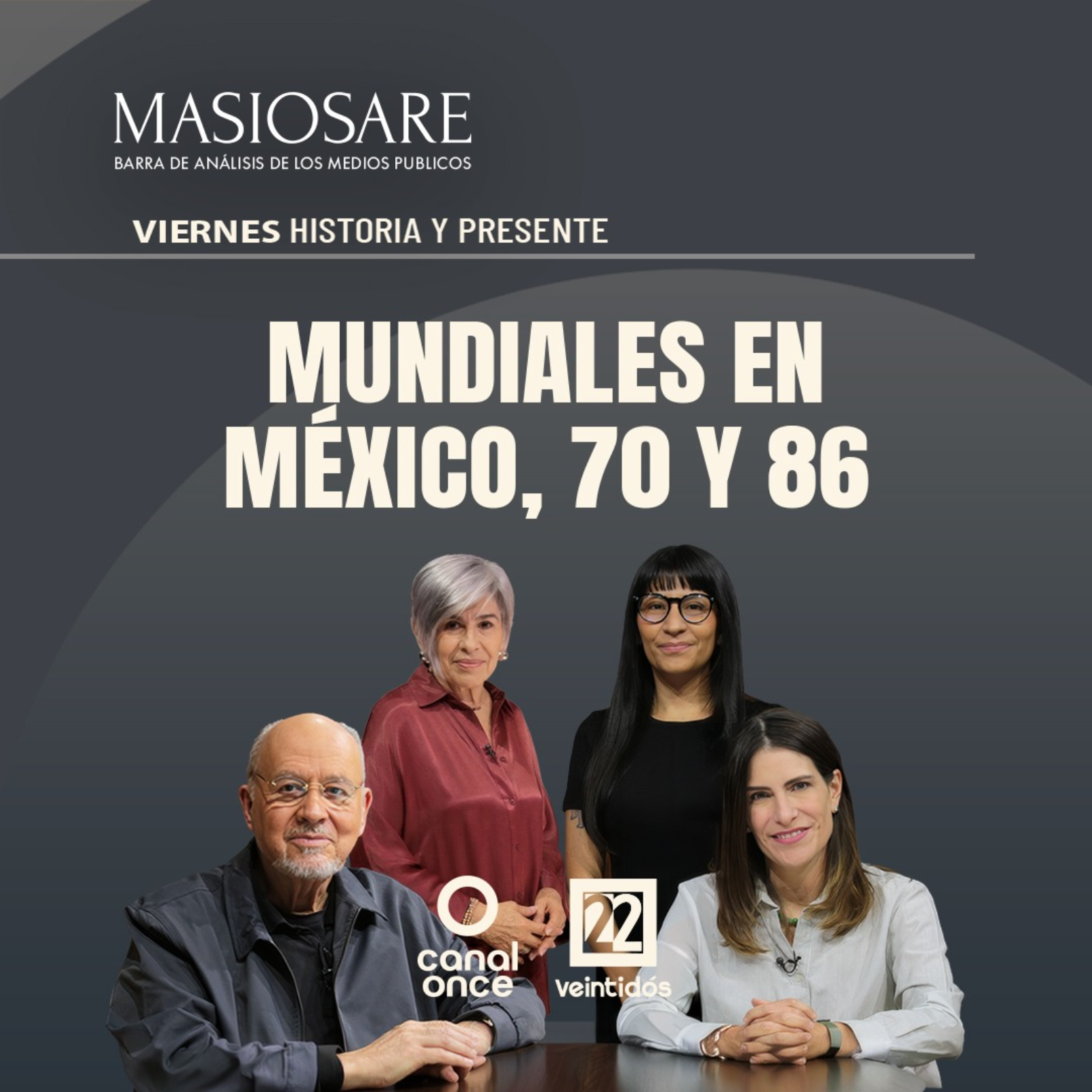 MASIOSARE - MUNDIALES EN MÉXICO, 70 Y 86 episode artwork