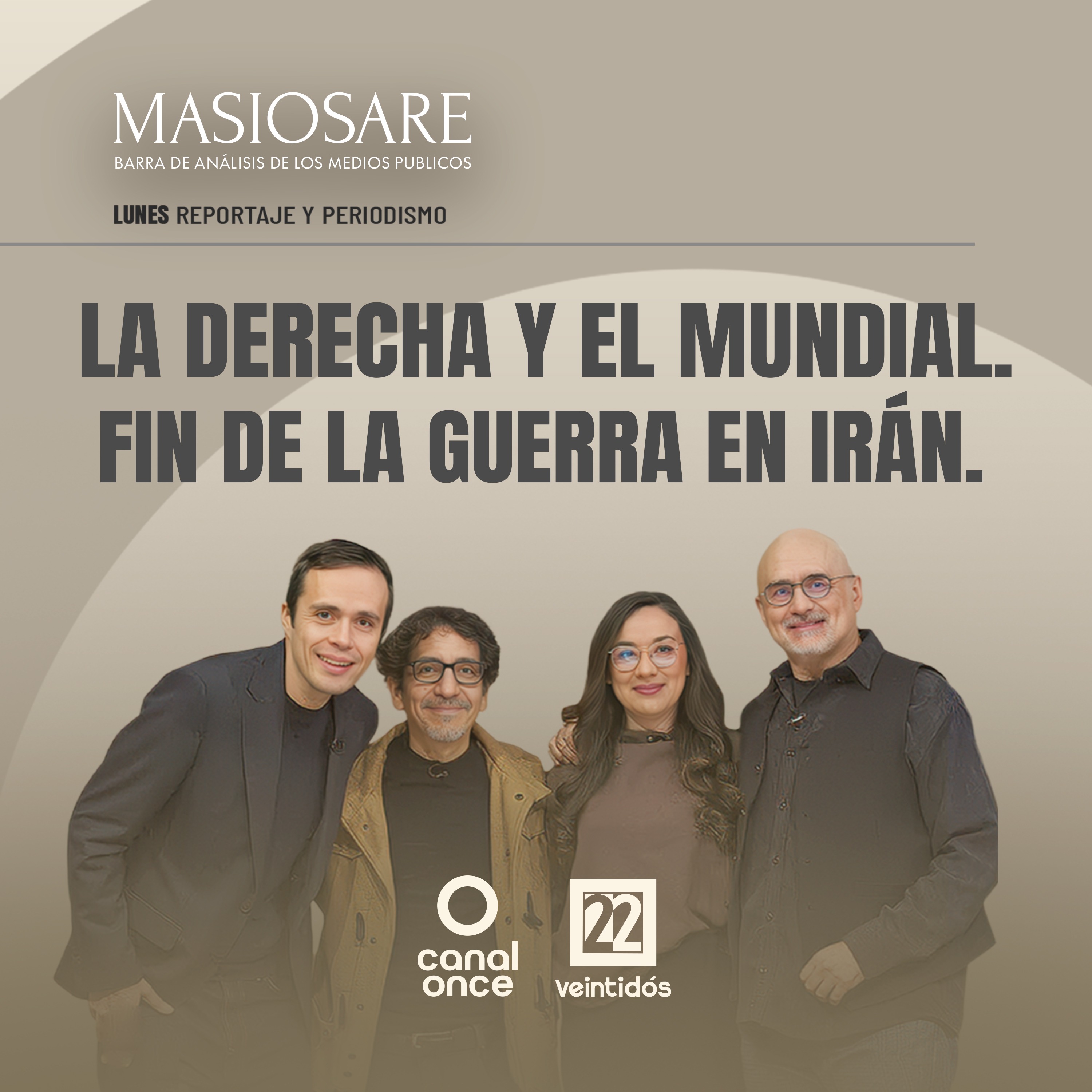 MASIOSARE - LA DERECHA Y EL MUNDIAL. episode artwork