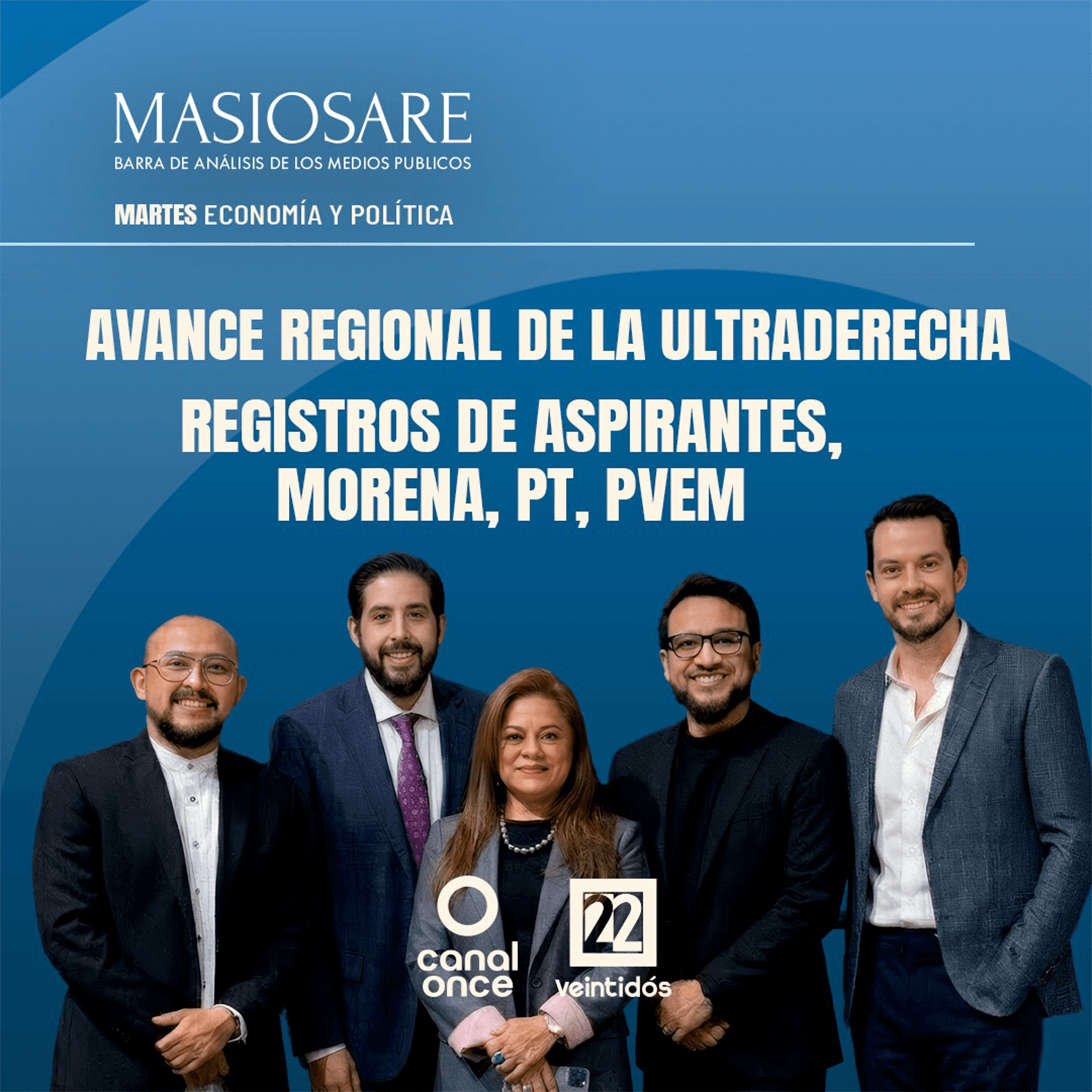 MASIOSARE - AVANCE REGIONAL DE LA ULTRADERECHA  episode artwork