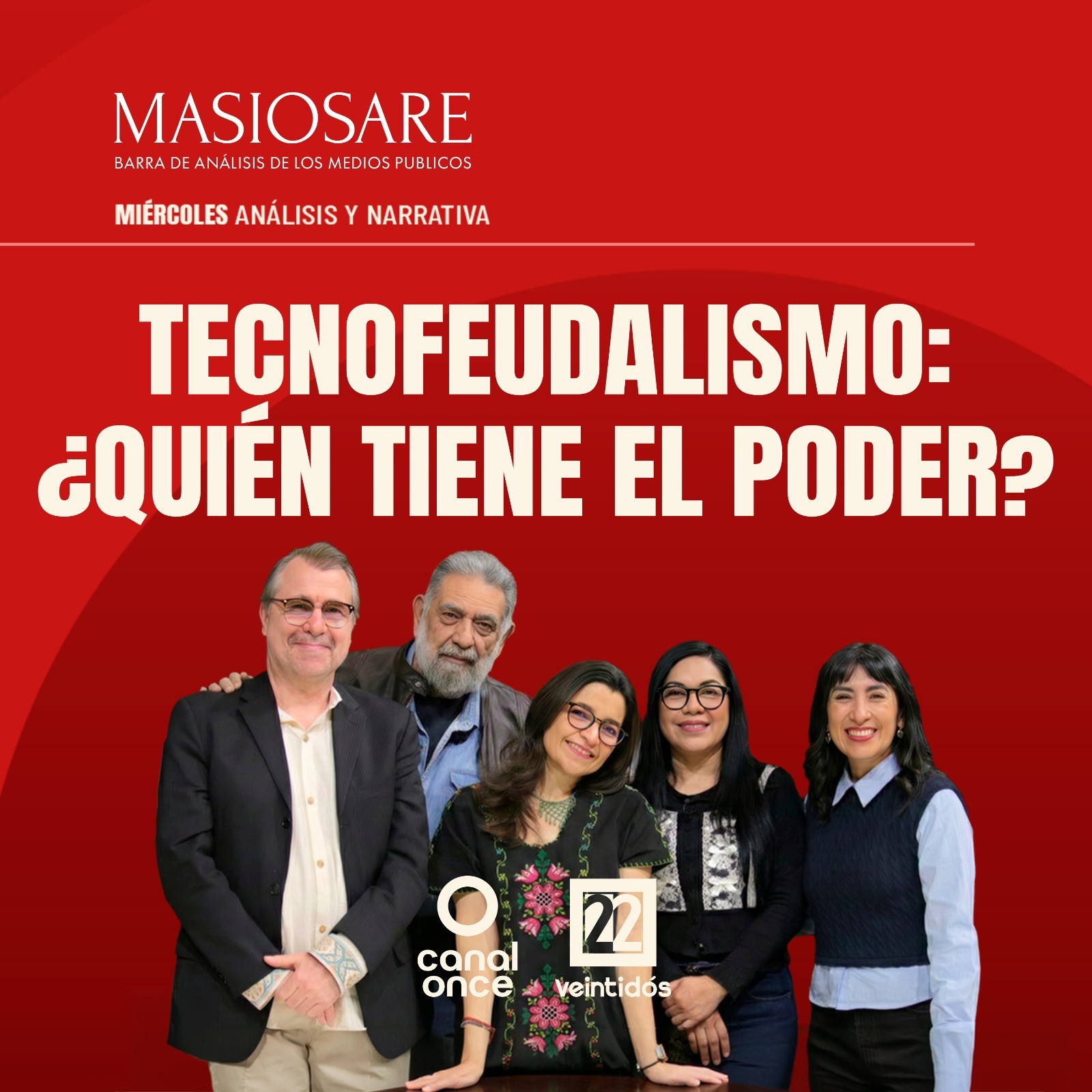 MASIOSARE - TECNOFEUDALISMO: ¿QUIÉN TIENE EL PODER?  episode artwork