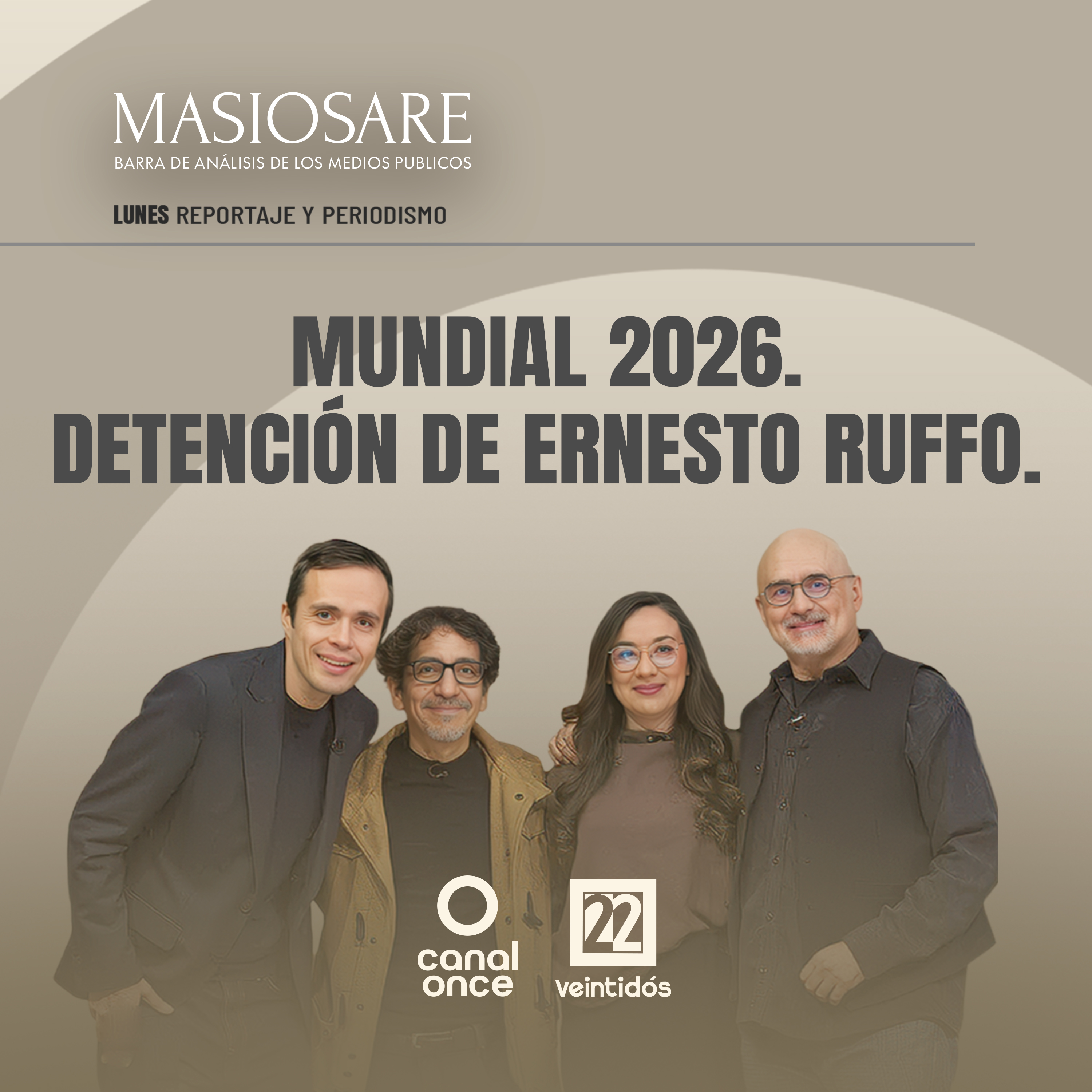 MASIOSARE - MUNDIAL 2026 episode artwork