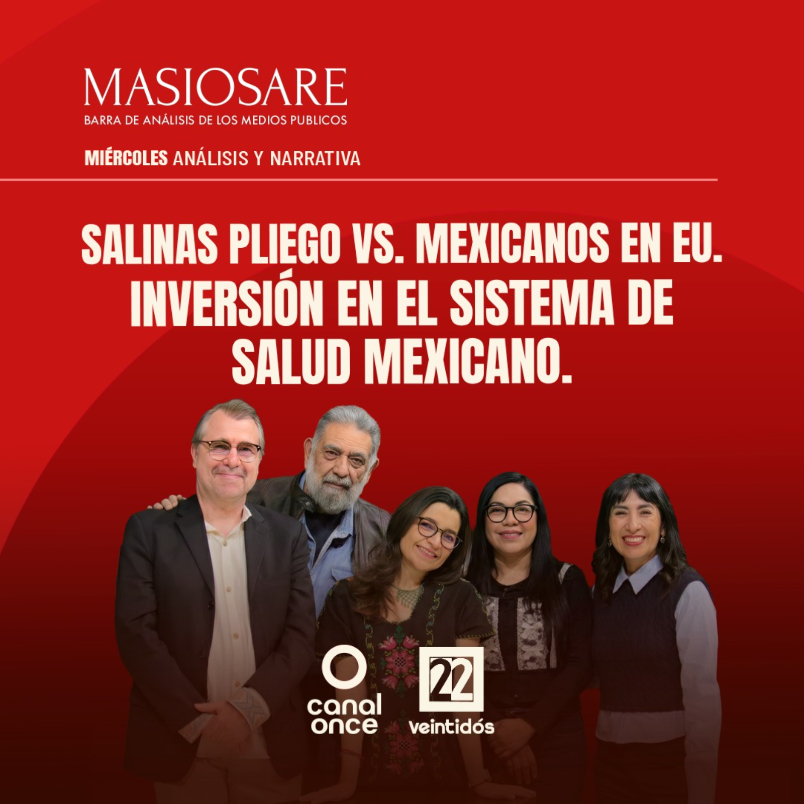 MASIOSARE - SALINAS PLIEGO VS. MEXICANOS EN EU episode artwork