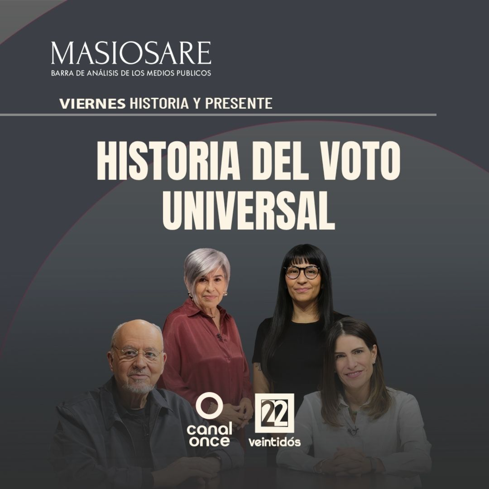 MASIOSARE - HISTORIA DEL VOTO UNIVERSAL episode artwork