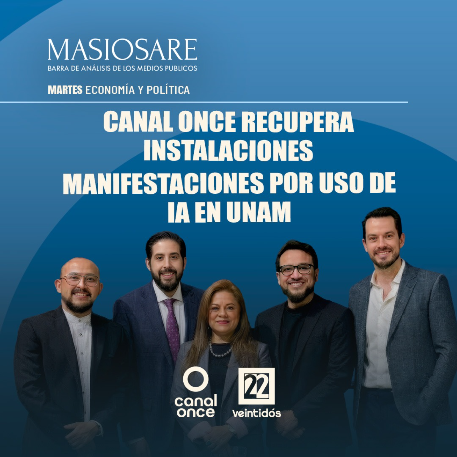 MASIOSARE - CANAL ONCE RECUPERA INSTALACIONES episode artwork