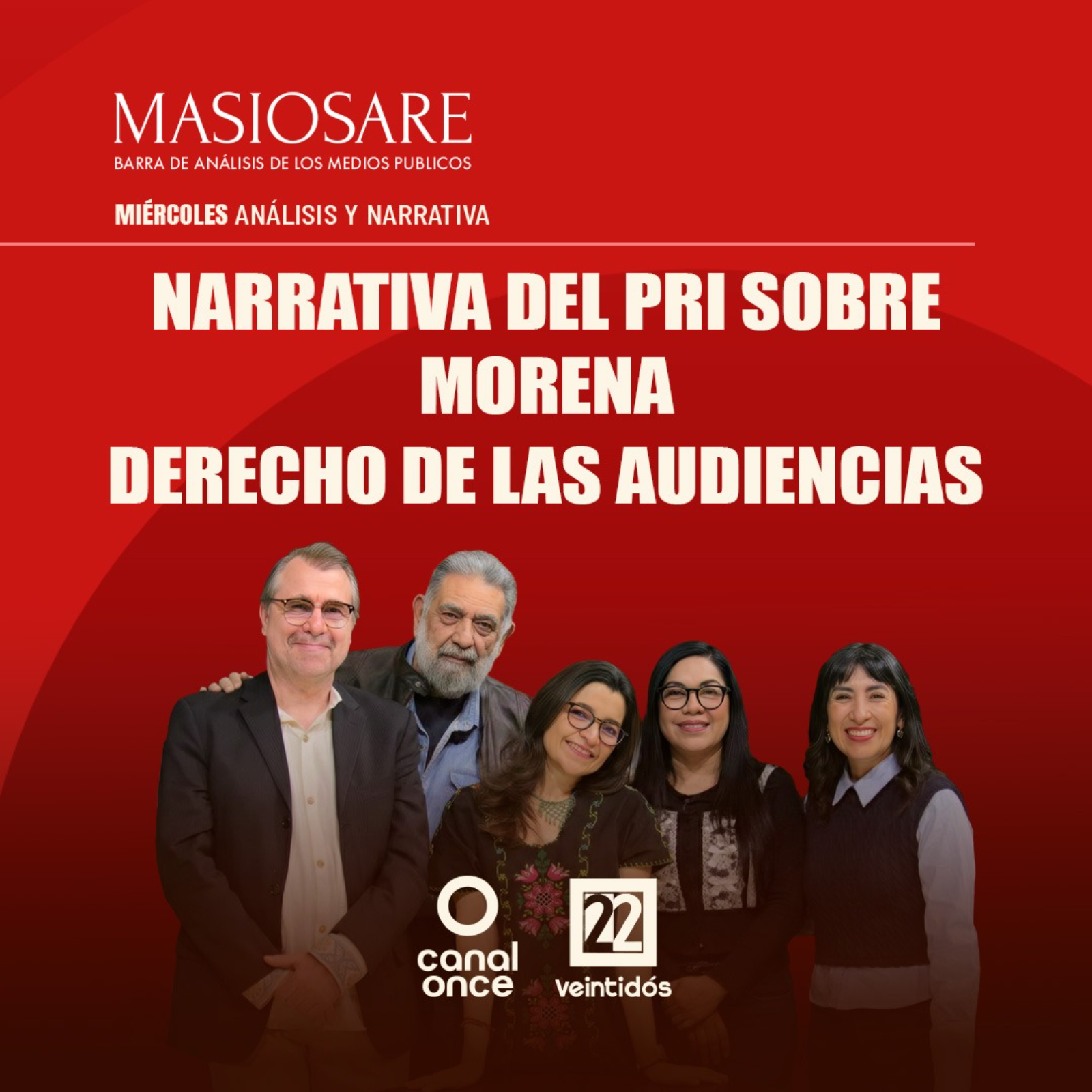 MASIOSARE - NARRATIVA DEL PRI SOBRE MORENA  episode artwork