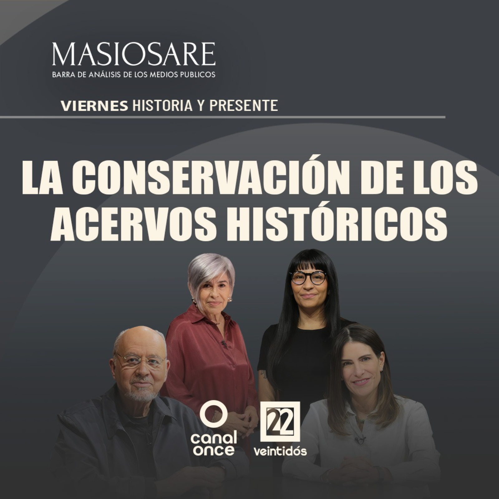 MASIOSARE - LA CONSERVACIÓN DE LOS ACERVOS HISTÓRICOS  episode artwork