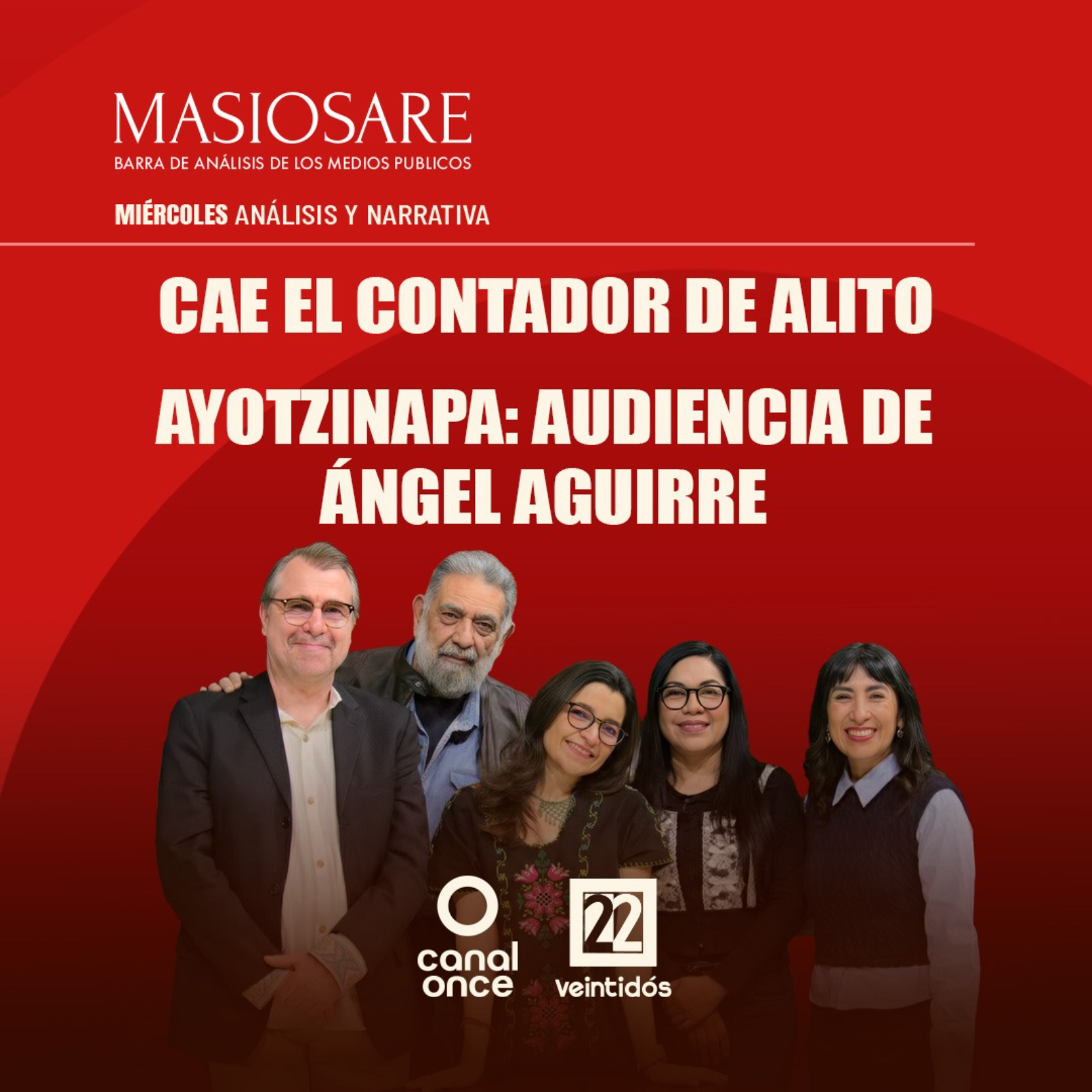 MASIOSARE - CAE EL CONTADOR DEL ALITO episode artwork