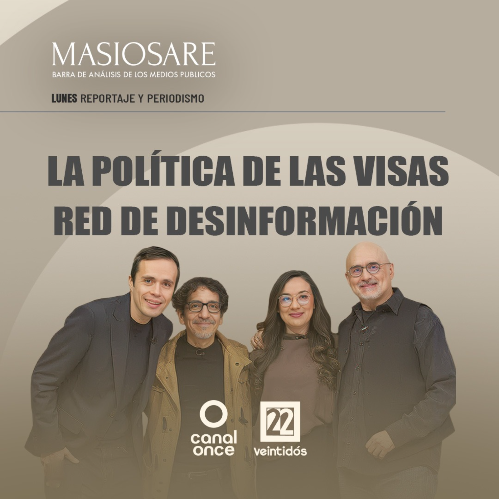 MASIOSARE - LA POLÍTICA DE LAS VISAS episode artwork